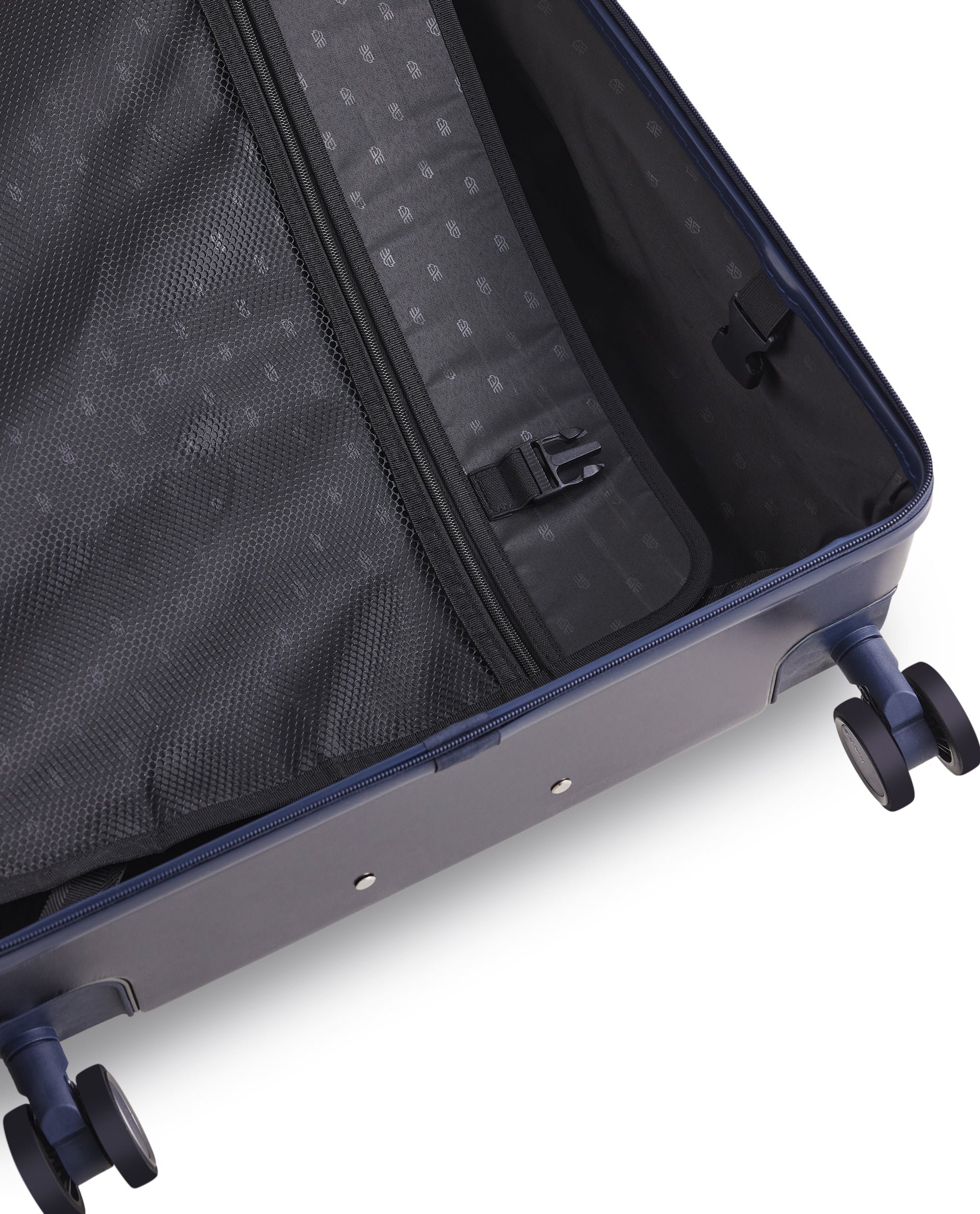 Rare Rabbit Tony Blue Hard Shell Trolley Bag - Image 5