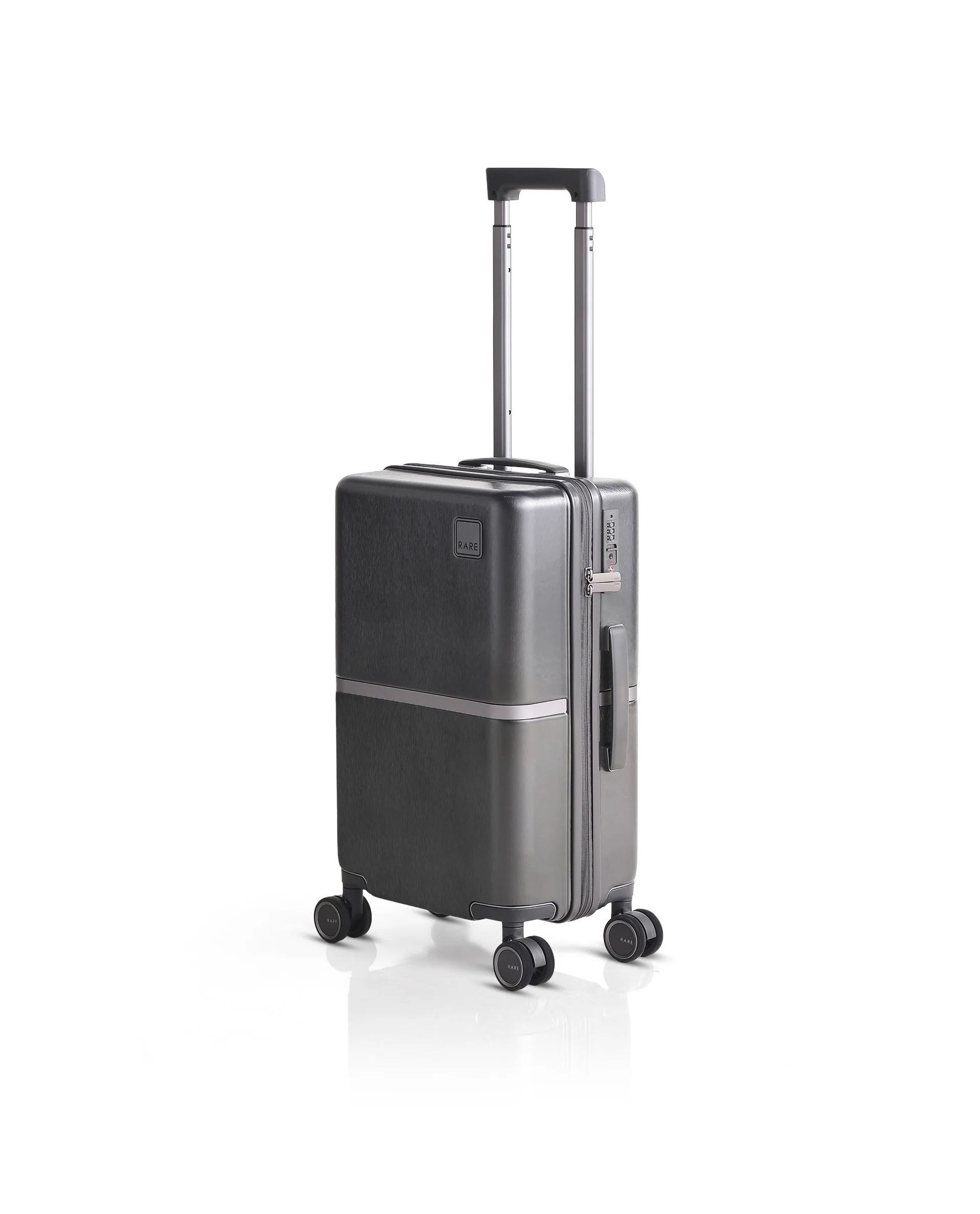 Rare Rabbit Tony Grey Hard Shell Trolley Bag - Image 2
