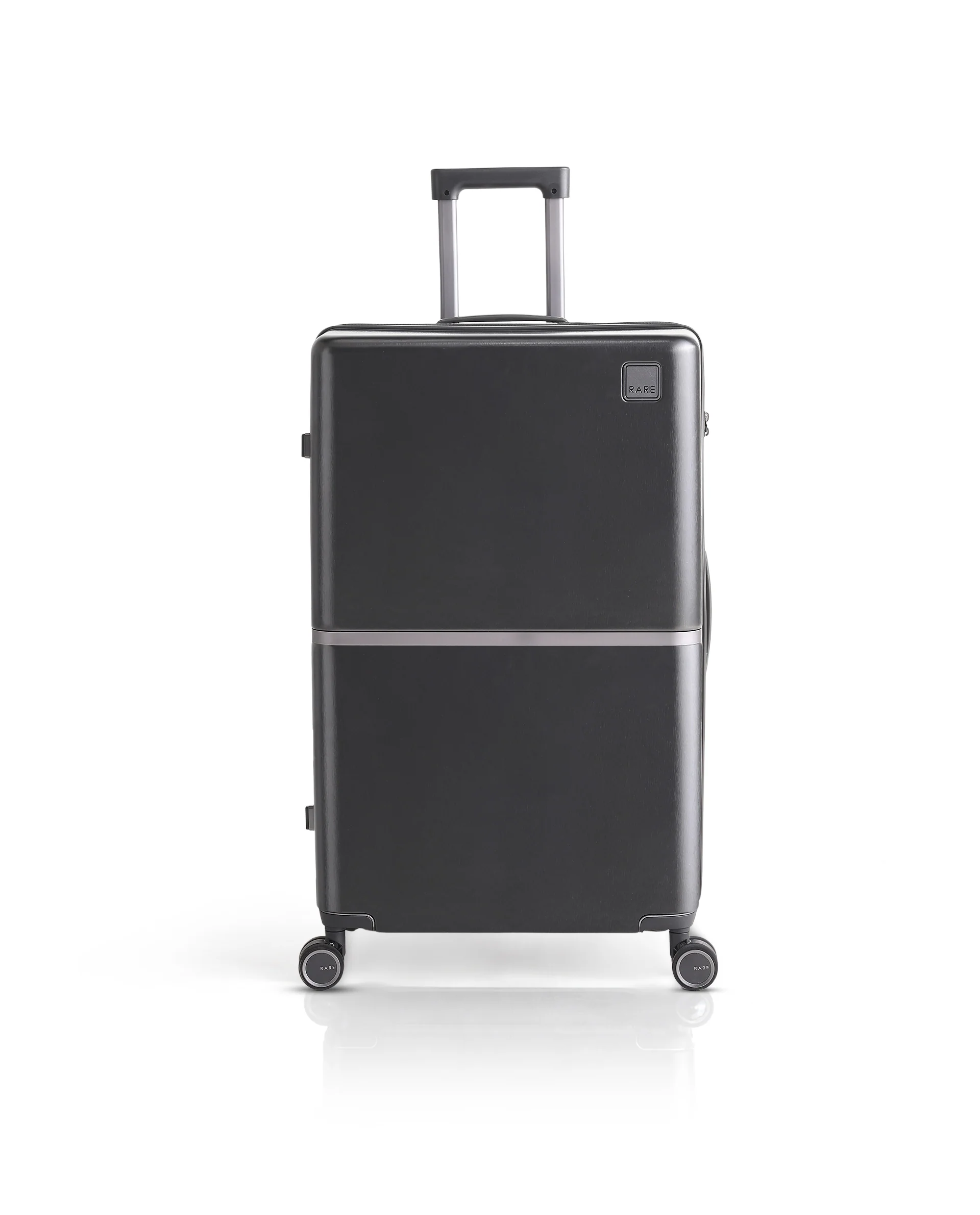 Rare Rabbit Tony Grey Hard Shell Trolley Bag