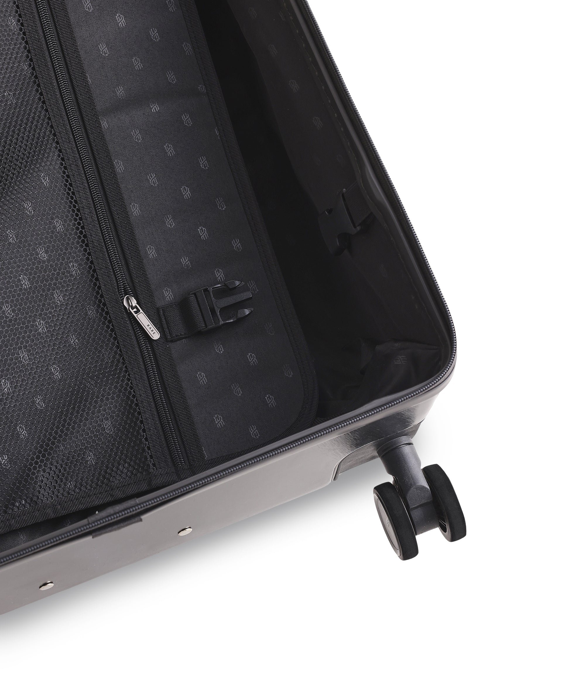 Rare Rabbit Tony Grey Hard Shell Trolley Bag - Image 8