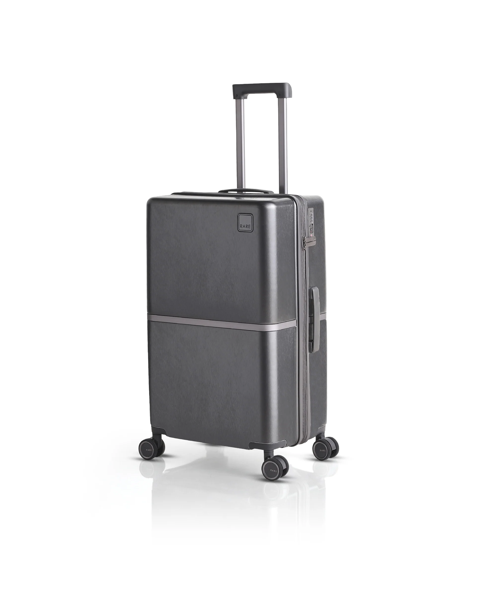 Rare Rabbit Tony Grey Hard Shell Trolley Bag - Image 2