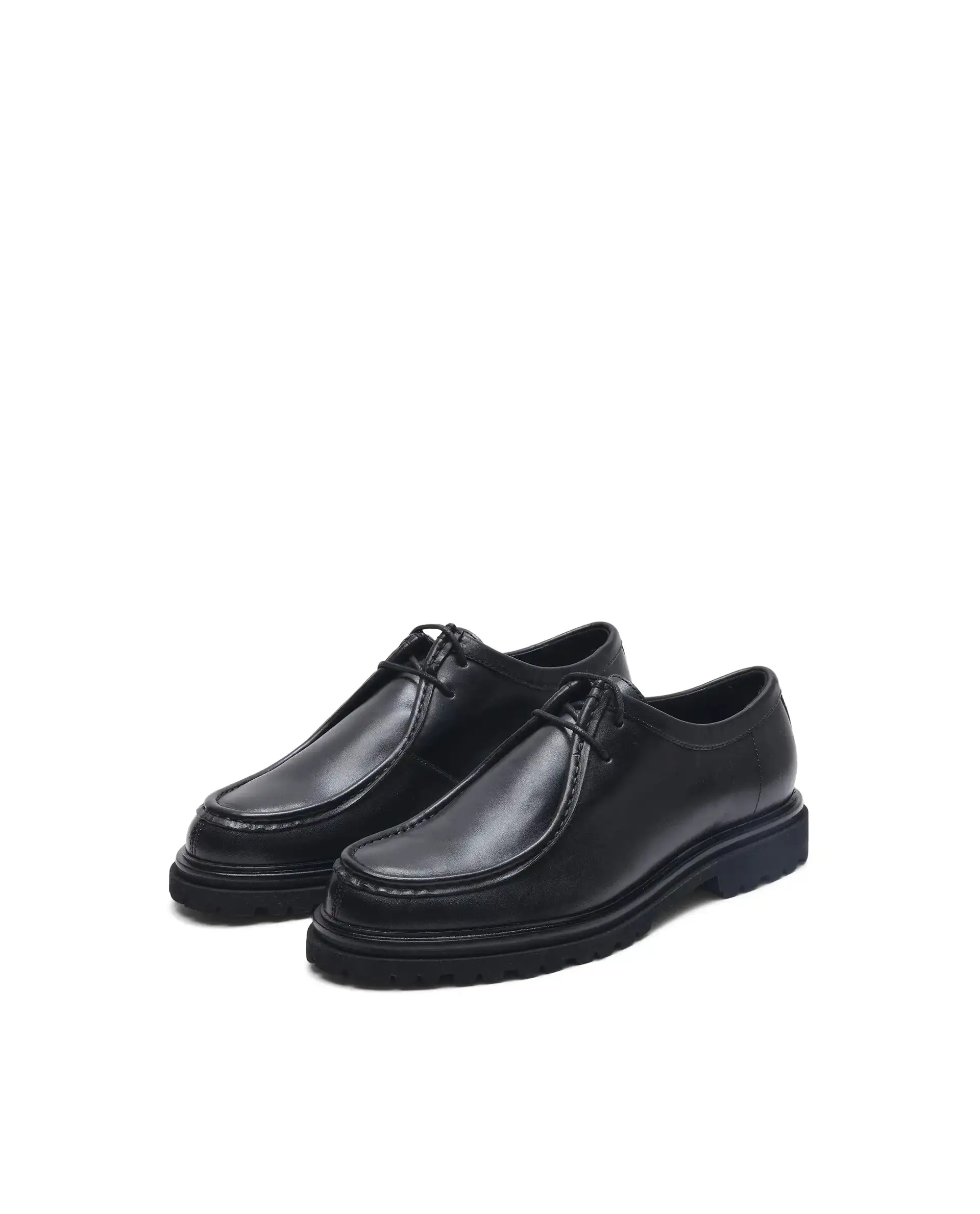 Rare Rabbit Men Torhill Black Lace-Up Shoe - Image 2