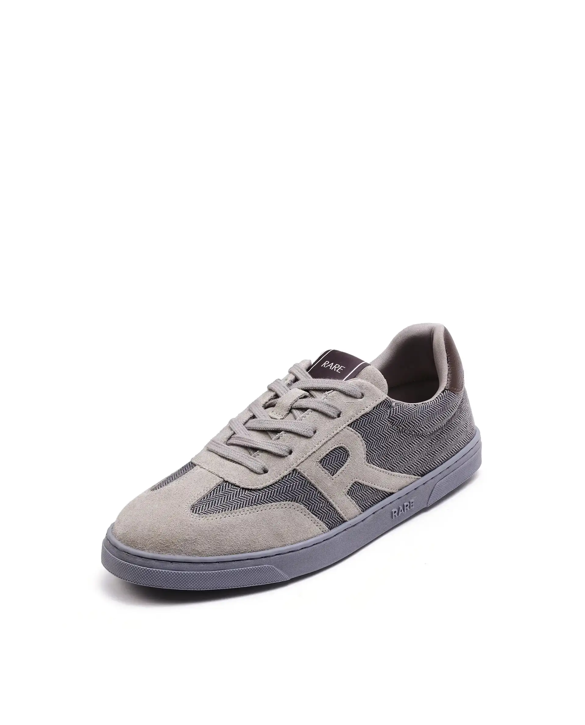 Rare Rabbit Men's Tote Grey Suede Leather Sneaker - Image 2