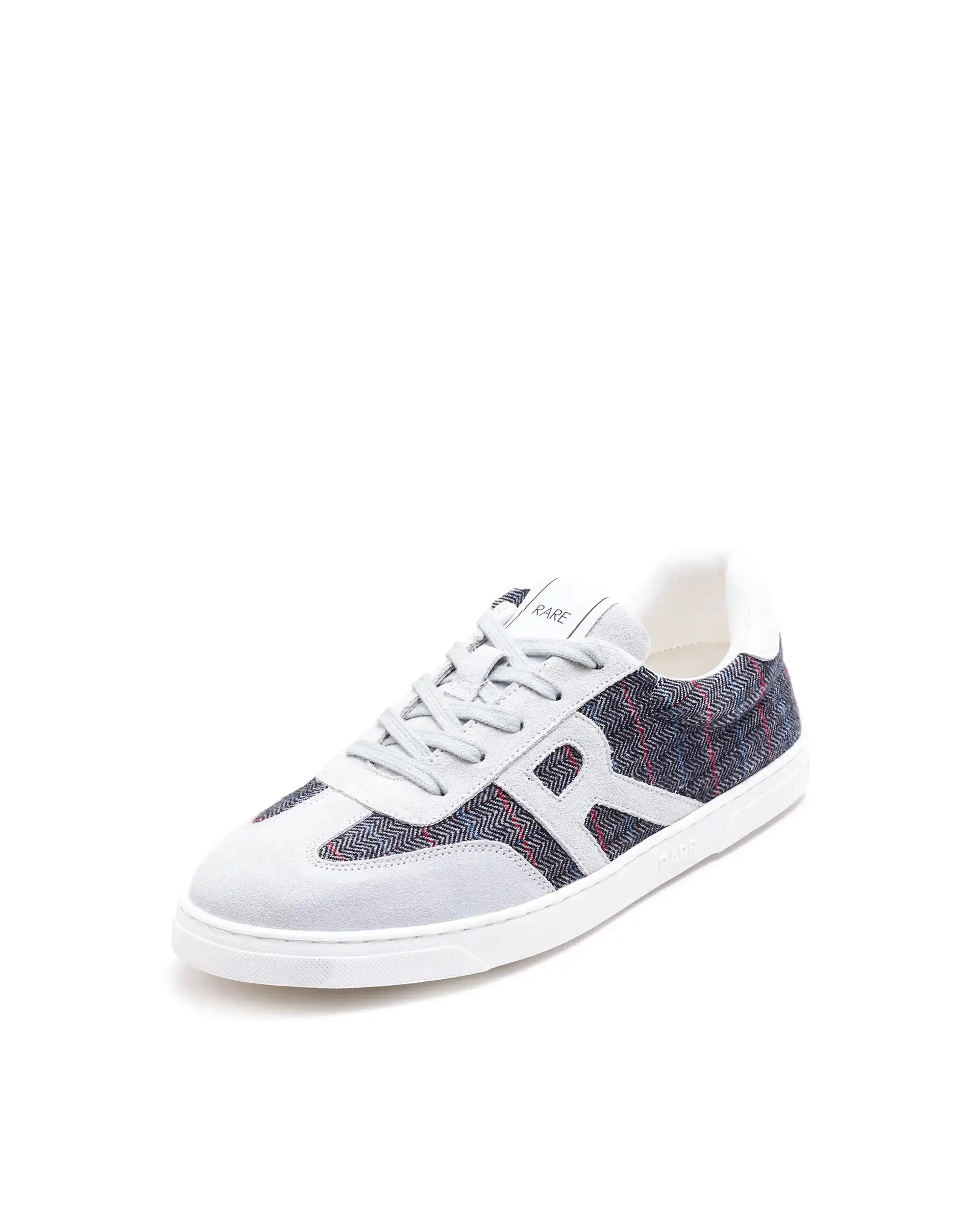 Rare Rabbit Men's Tote Light Grey Suede Leather Sneaker - Image 5