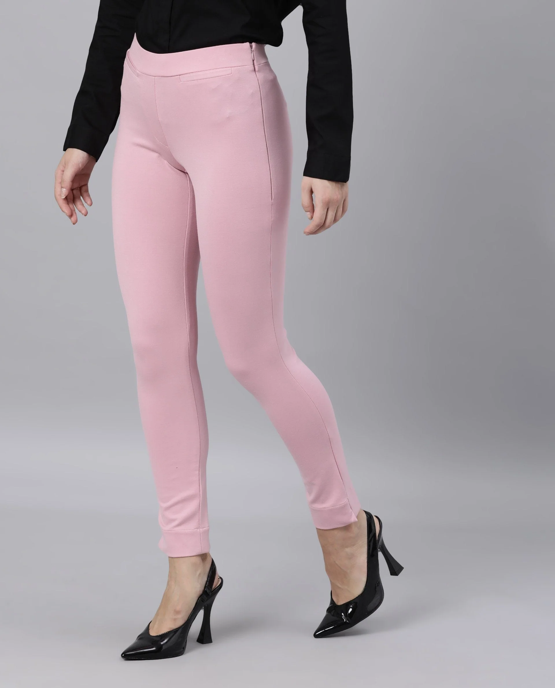 Rareism Women's Trawork Women 2 Light Pink Trouser