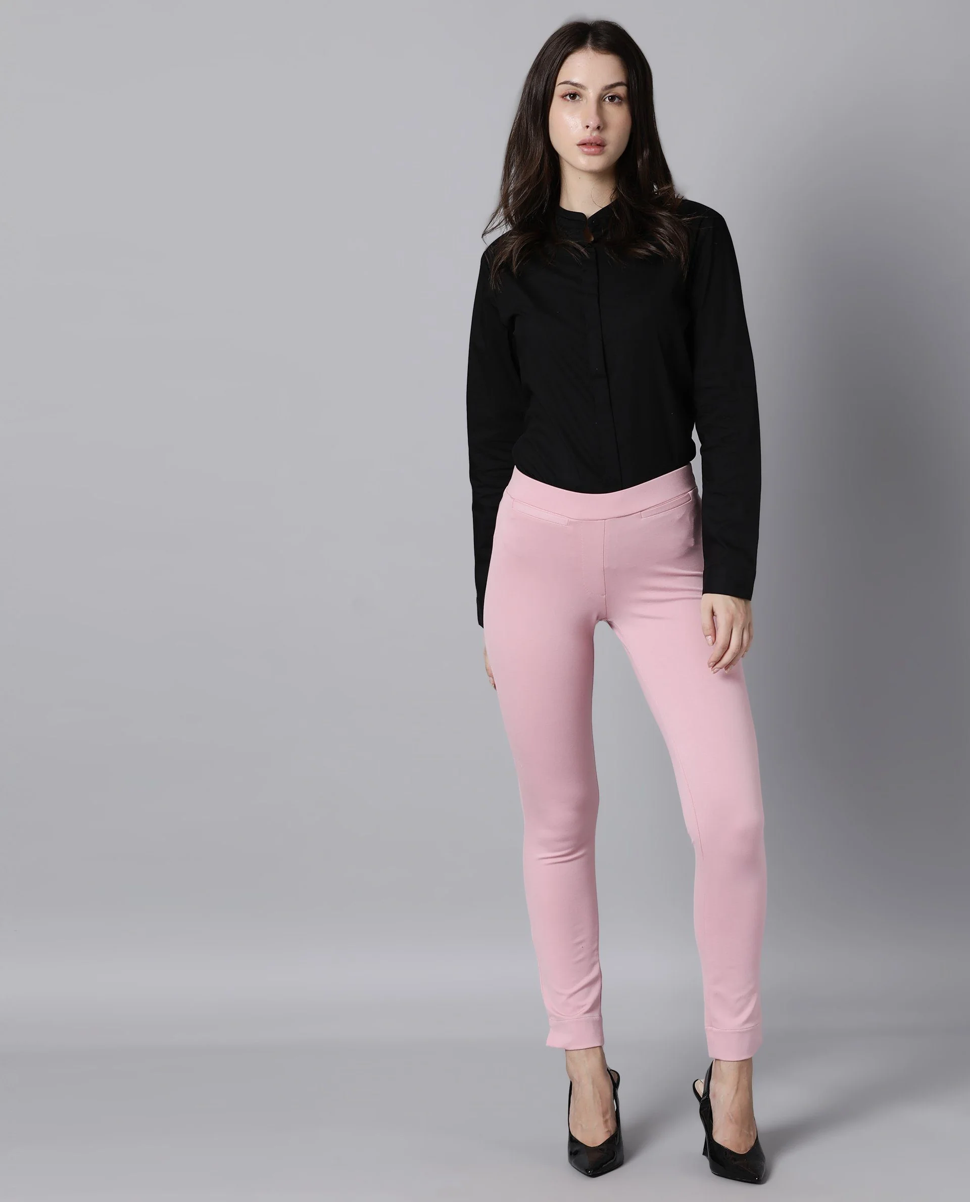 Rareism Women's Trawork Women 2 Light Pink Trouser - Image 3