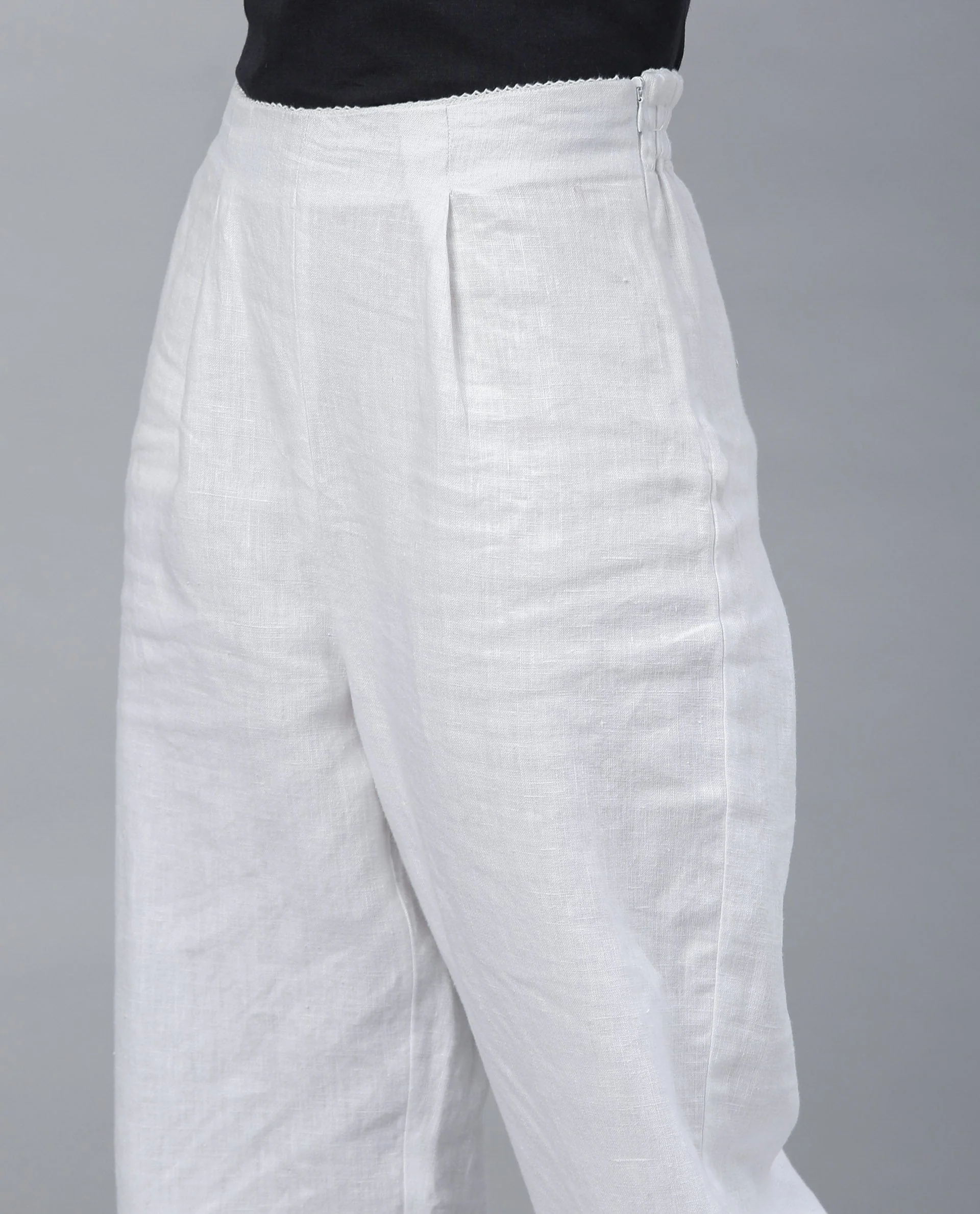 Rareism Women Tune White Trousers - Image 6
