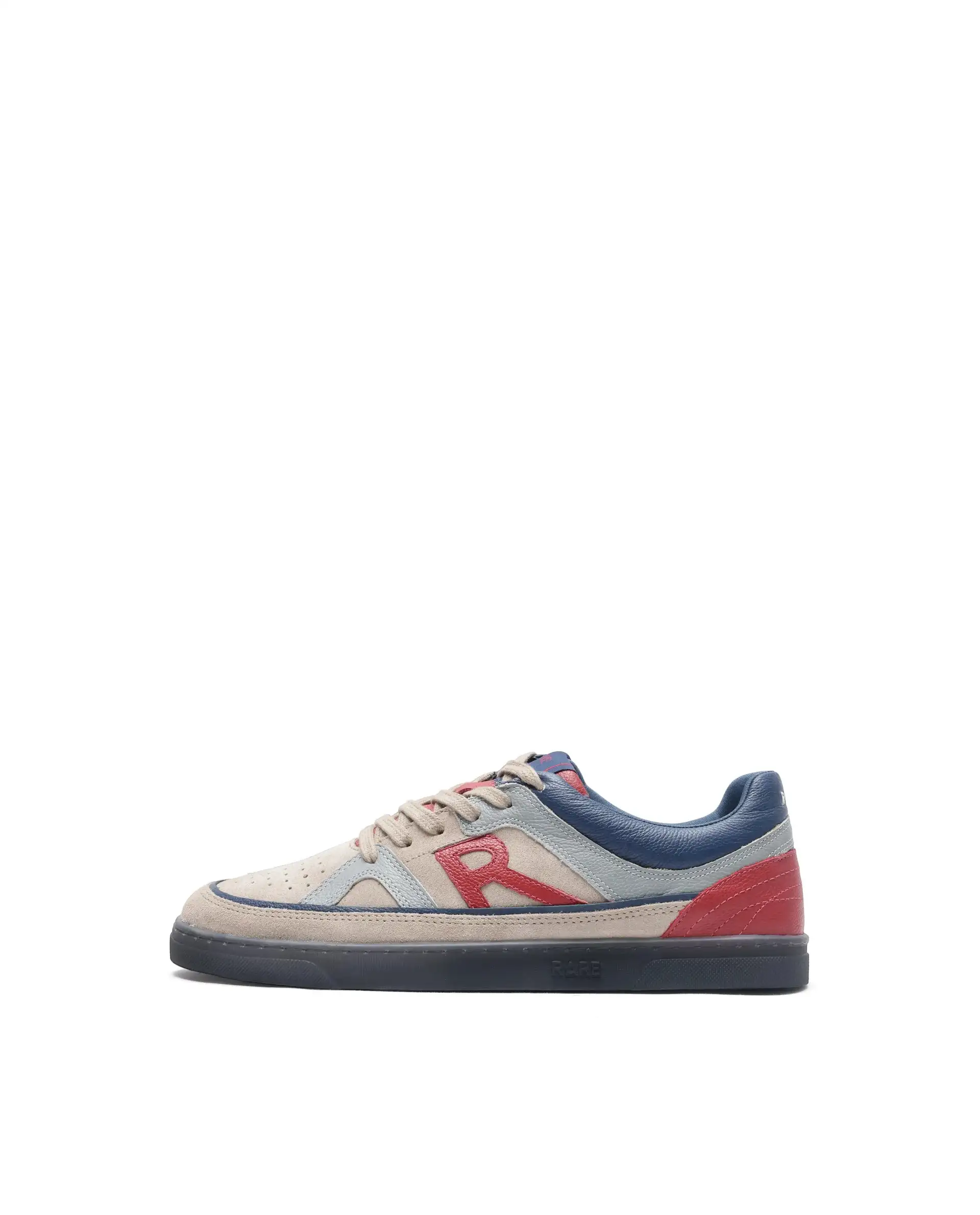 Rare Rabbit Men's Vale Beige Leather Lace-Up Closure Sneaker - Image 8