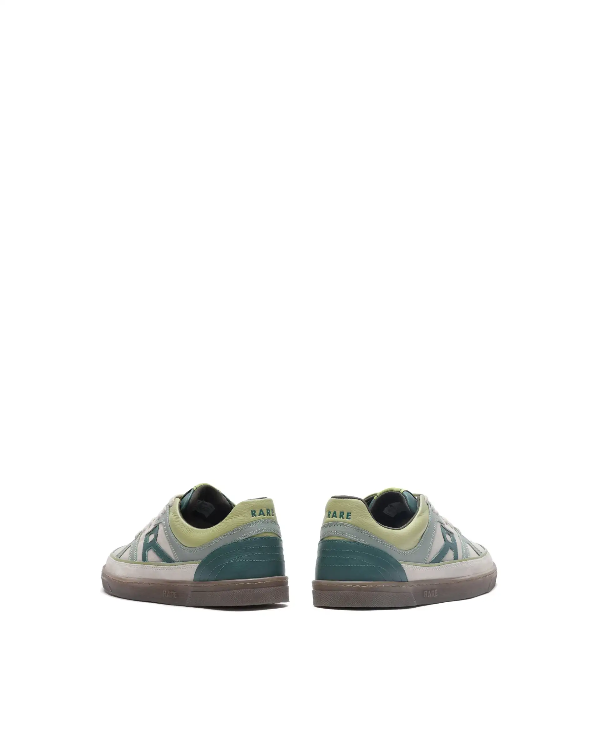 Rare Rabbit Men's Vale Green Leather Lace-Up Closure Sneaker - Image 5