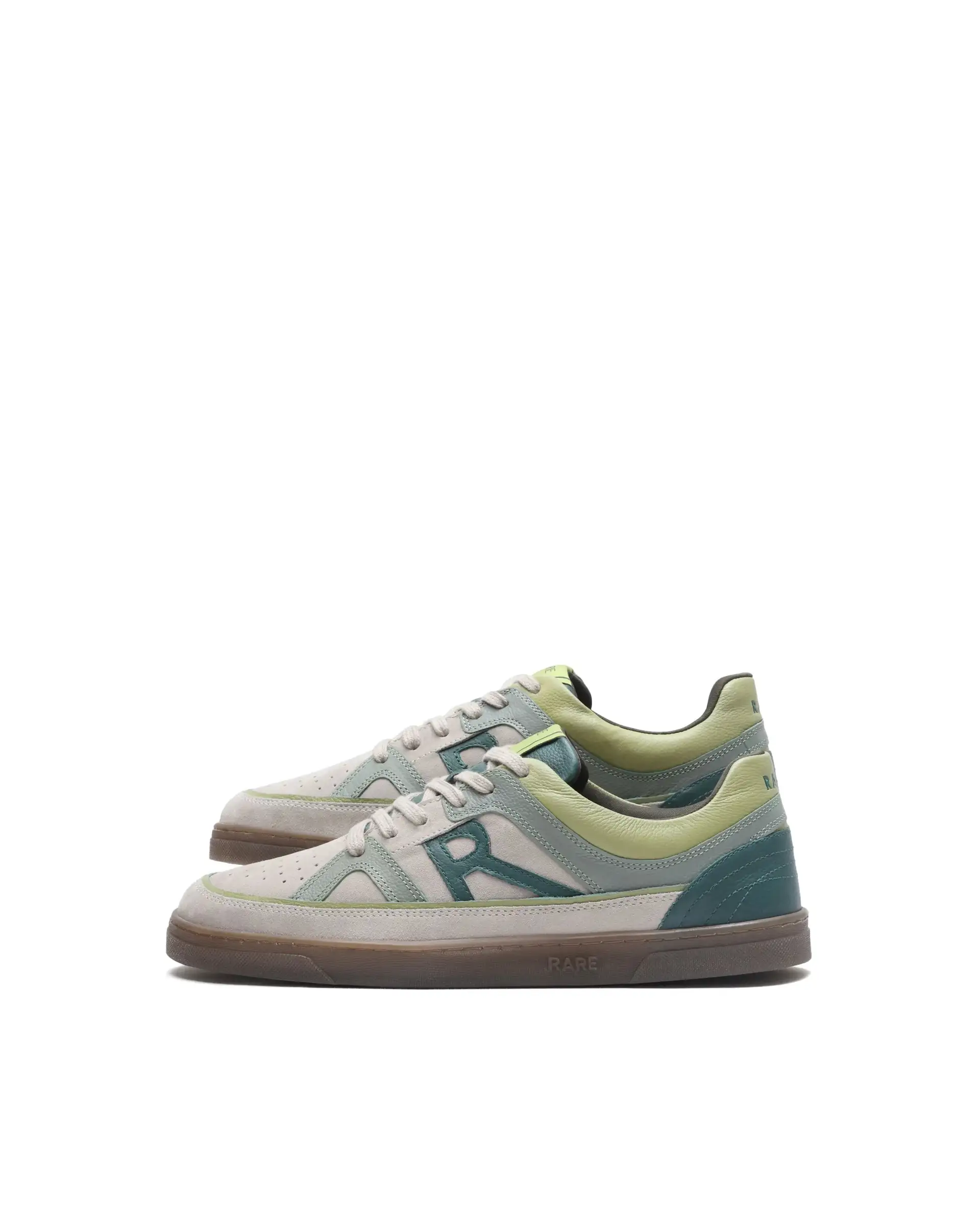 Rare Rabbit Men's Vale Green Leather Lace-Up Closure Sneaker - Image 8