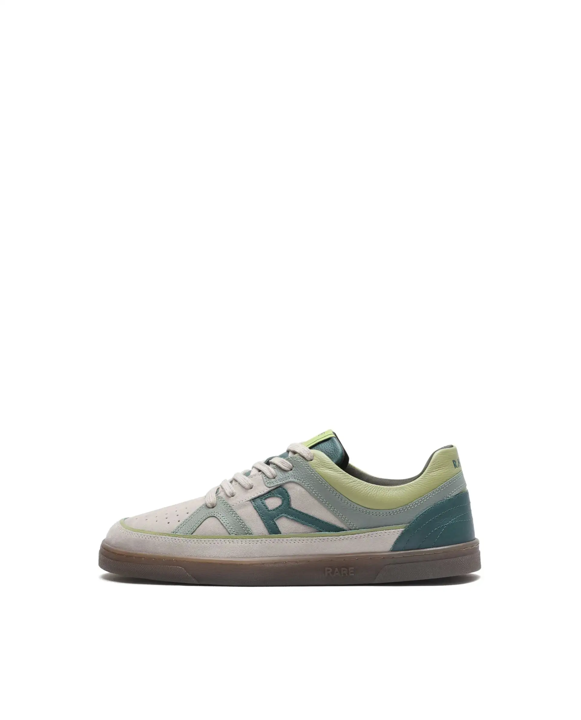 Rare Rabbit Men's Vale Green Leather Lace-Up Closure Sneaker - Image 9