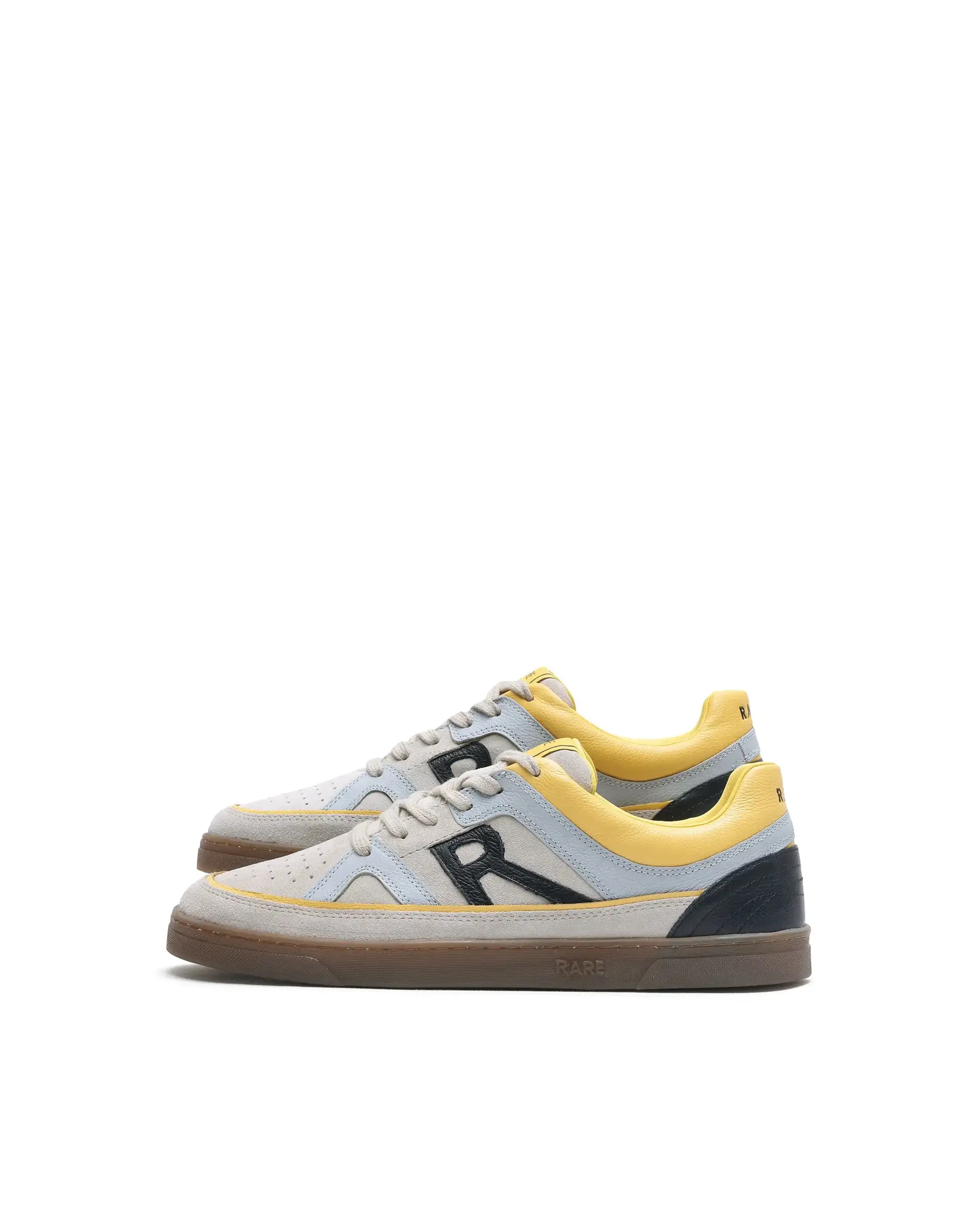 Rare Rabbit Men's Vale Grey Leather Lace-Up Closure Sneaker - Image 6