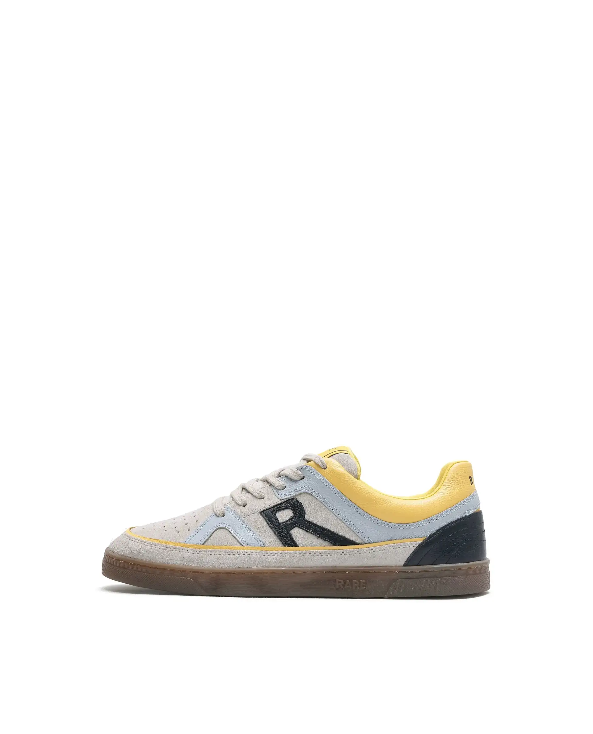 Rare Rabbit Men's Vale Grey Leather Lace-Up Closure Sneaker - Image 9