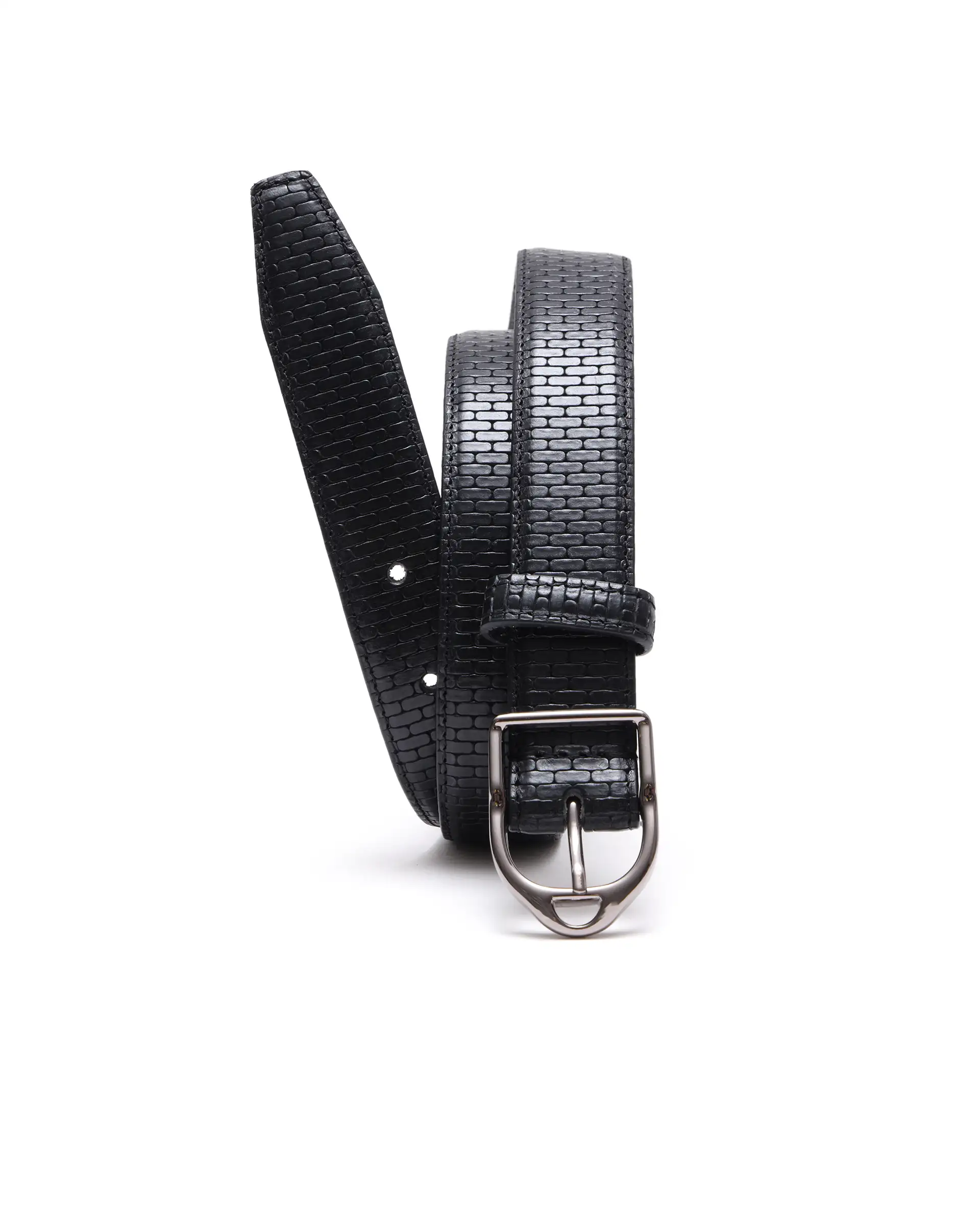 Rare Rabbit Men Valor Black Leather Belt - Image 2