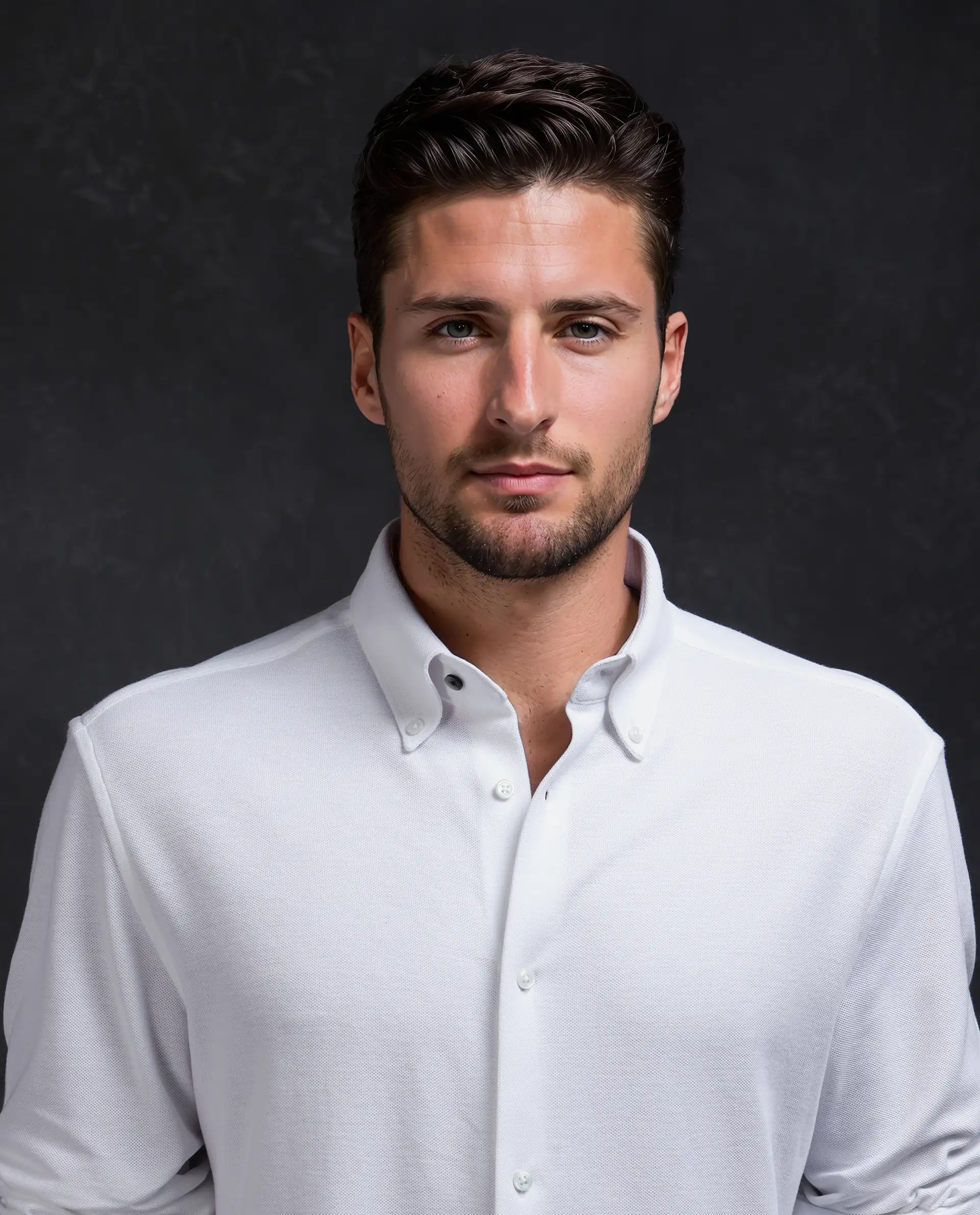 Rare Rabbit Men's Vane-25 White Cotton Plain Regular Fit Full Sleeve Collared Shirt - Image 7