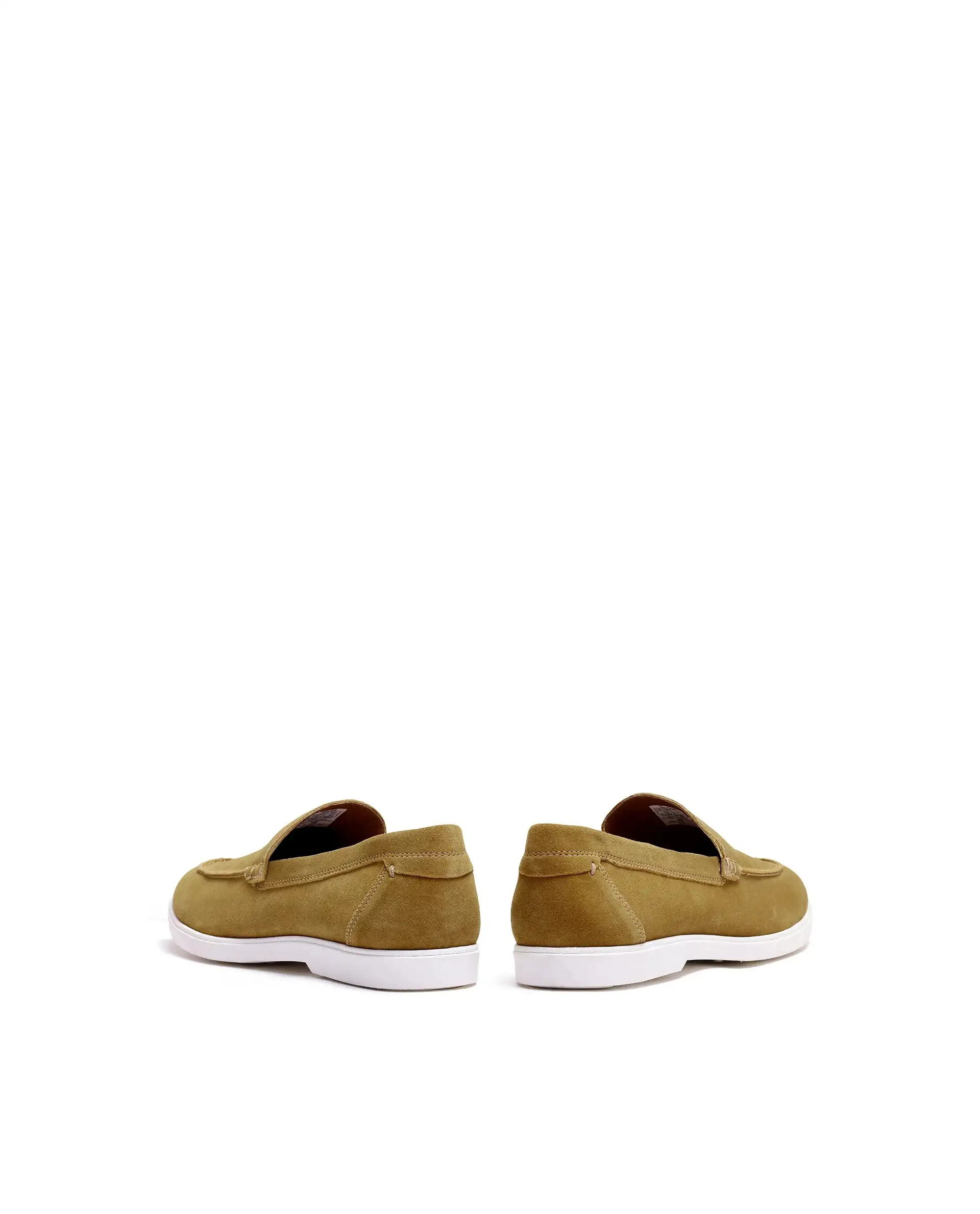 Rare Rabbit Men Velour Mustard Suede Leather Slip-On Closure Loafer - Image 6