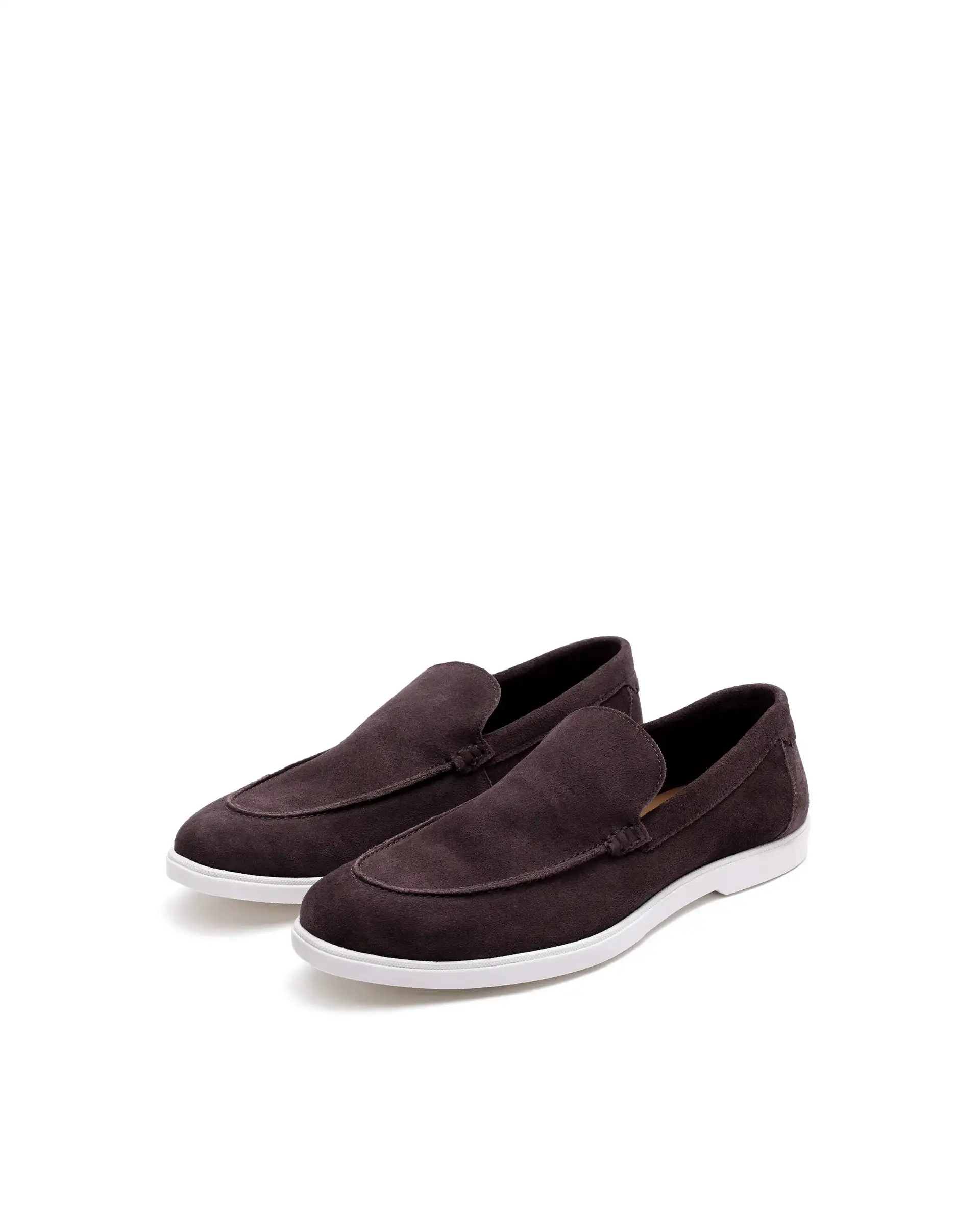 Rare Rabbit Men Velour Prune Suede Leather Slip-On Closure Loafer - Image 3