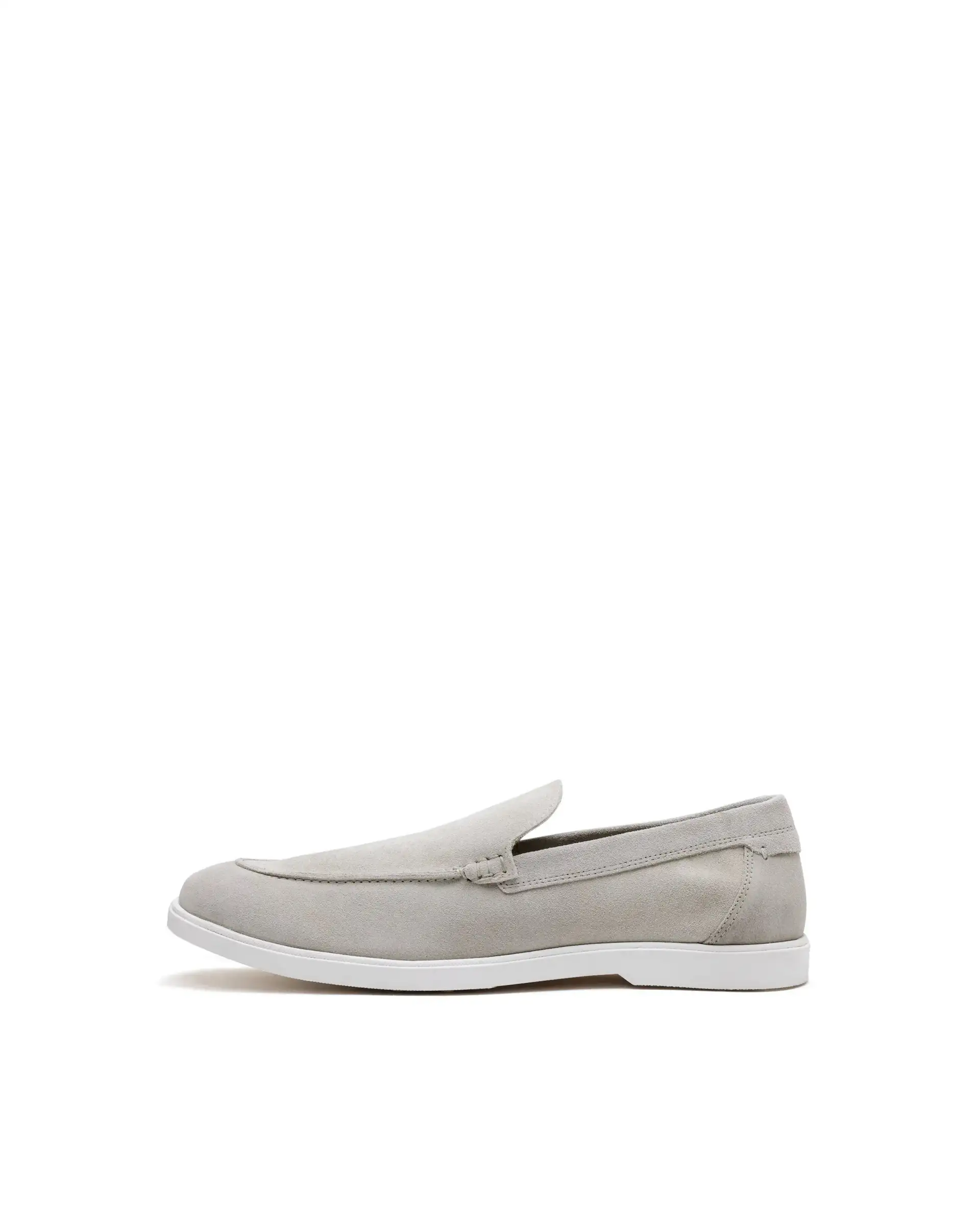 Rare Rabbit Men Velour Sand Suede Leather Slip-On Closure Loafer - Image 2