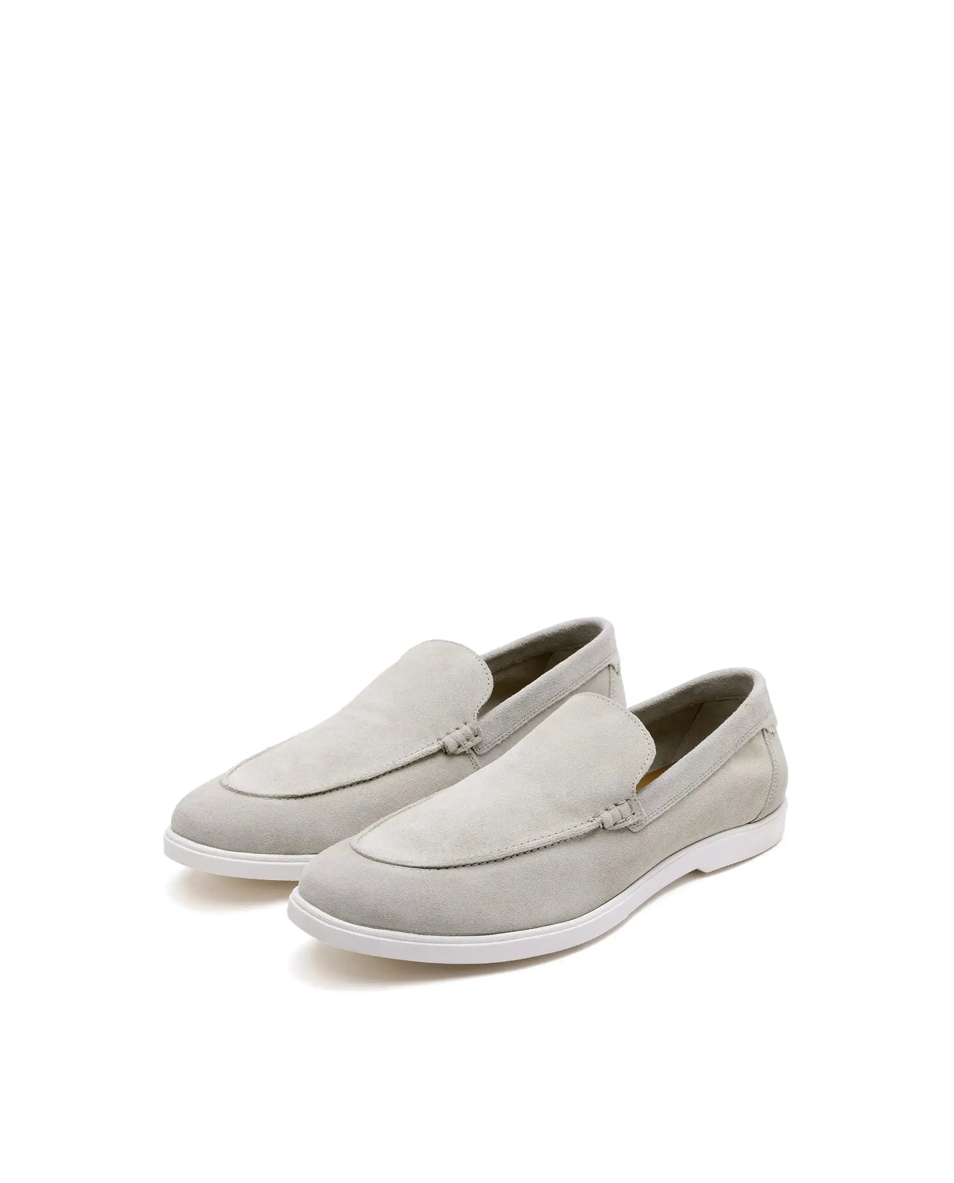 Rare Rabbit Men Velour Sand Suede Leather Slip-On Closure Loafer - Image 3