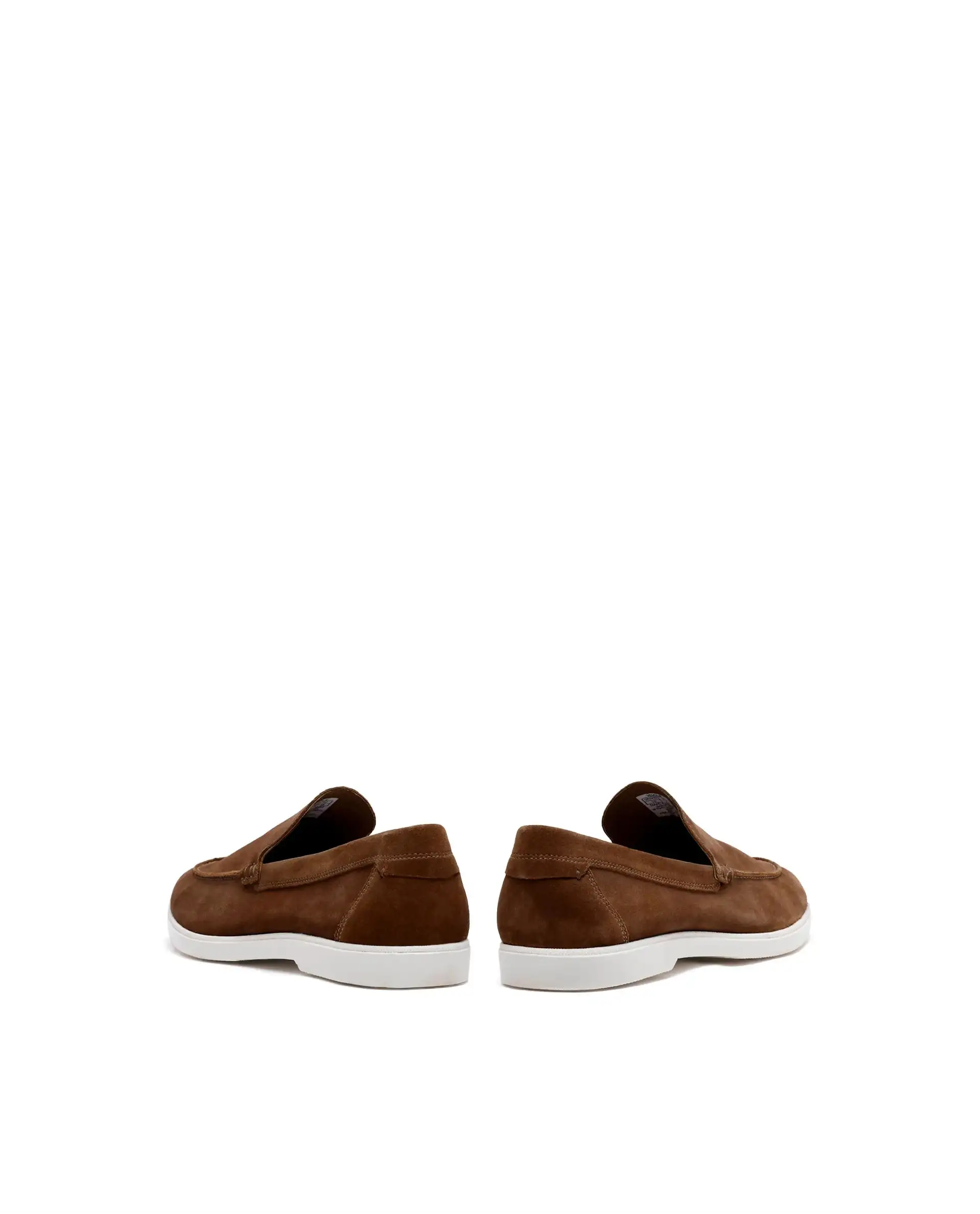 Rare Rabbit Men Velour Tan Suede Leather Slip-On Closure Loafer - Image 7