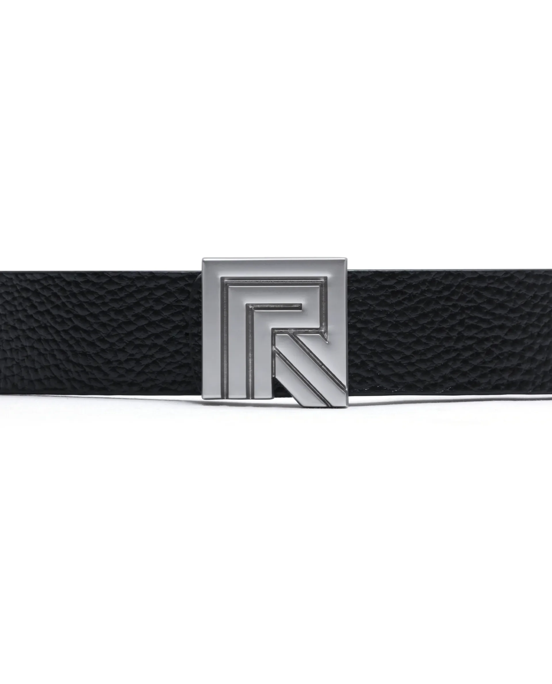 Rare Rabbit Men Vero Black Non Reversible Leather Belt - Image 4