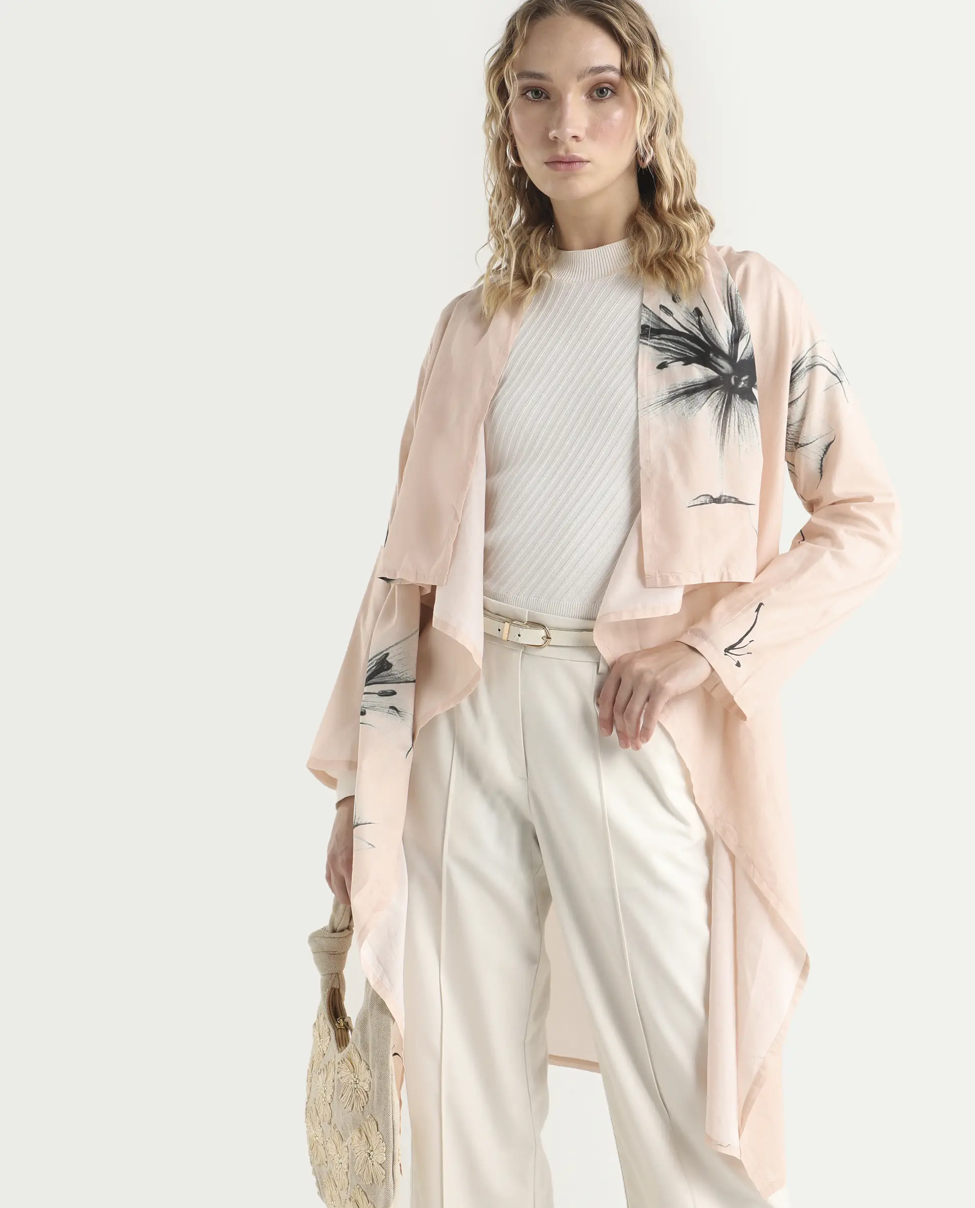 Rareism Women's Printed Over Layer Overlayer
