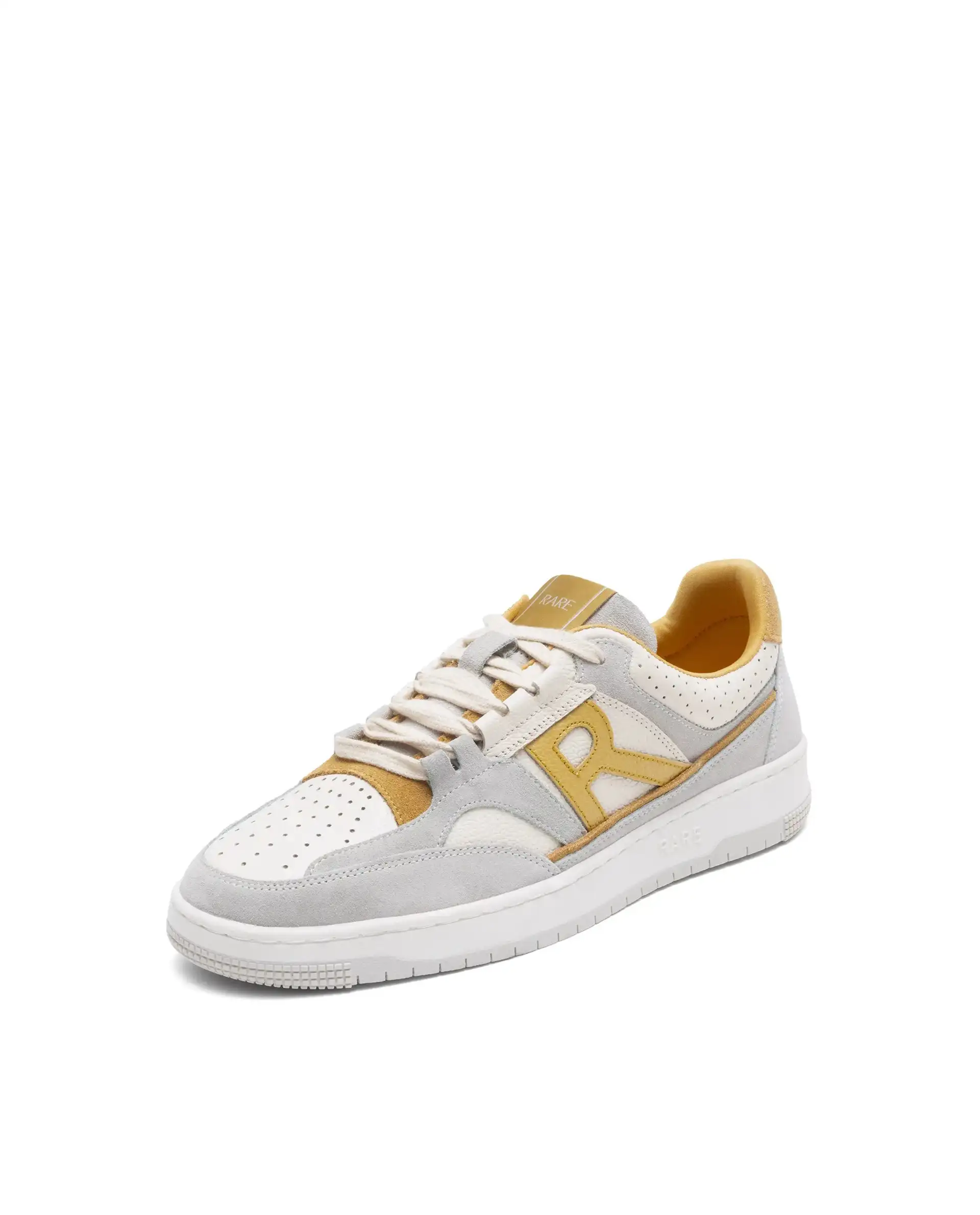 Rare Rabbit Men's Volga Grey Plain Shoes - Image 6