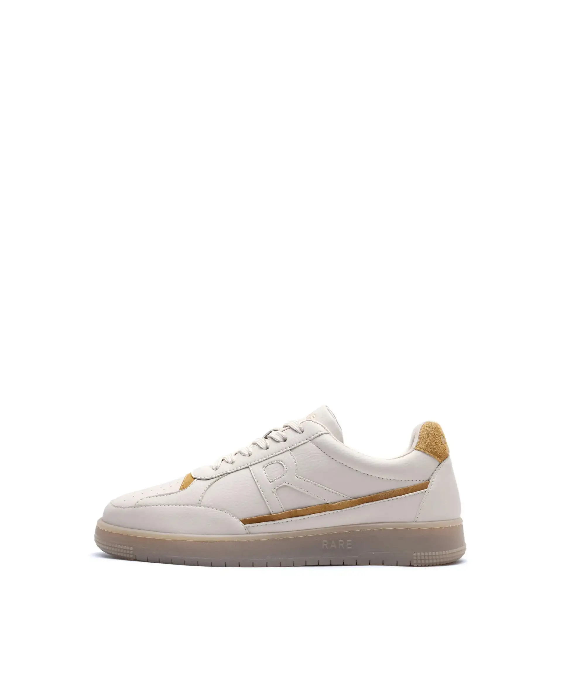 Rare Rabbit Men's Volgo Beige Micro Leather Sneaker - Image 8