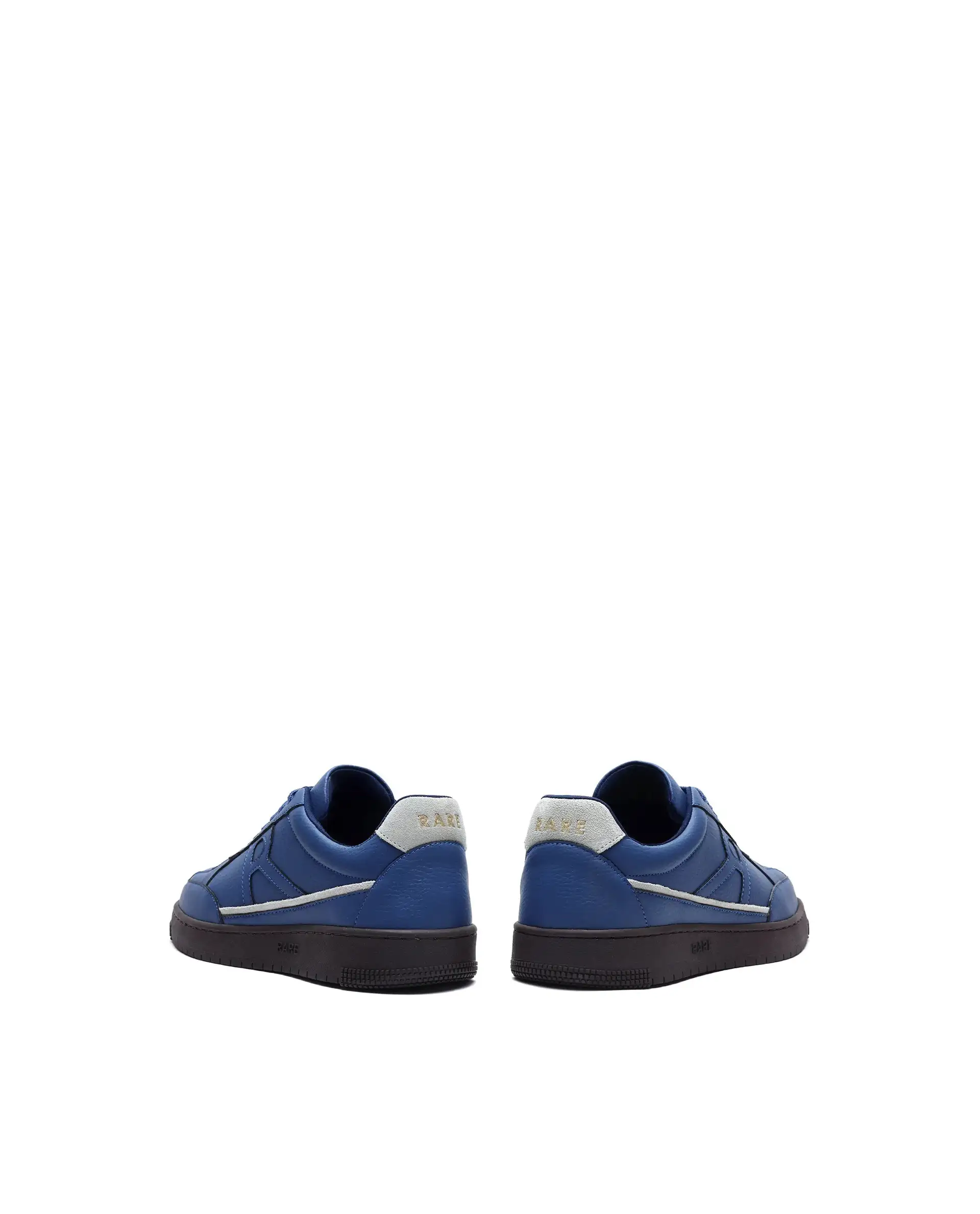 Rare Rabbit Men's Volgo Navy Micro Leather Sneaker - Image 6