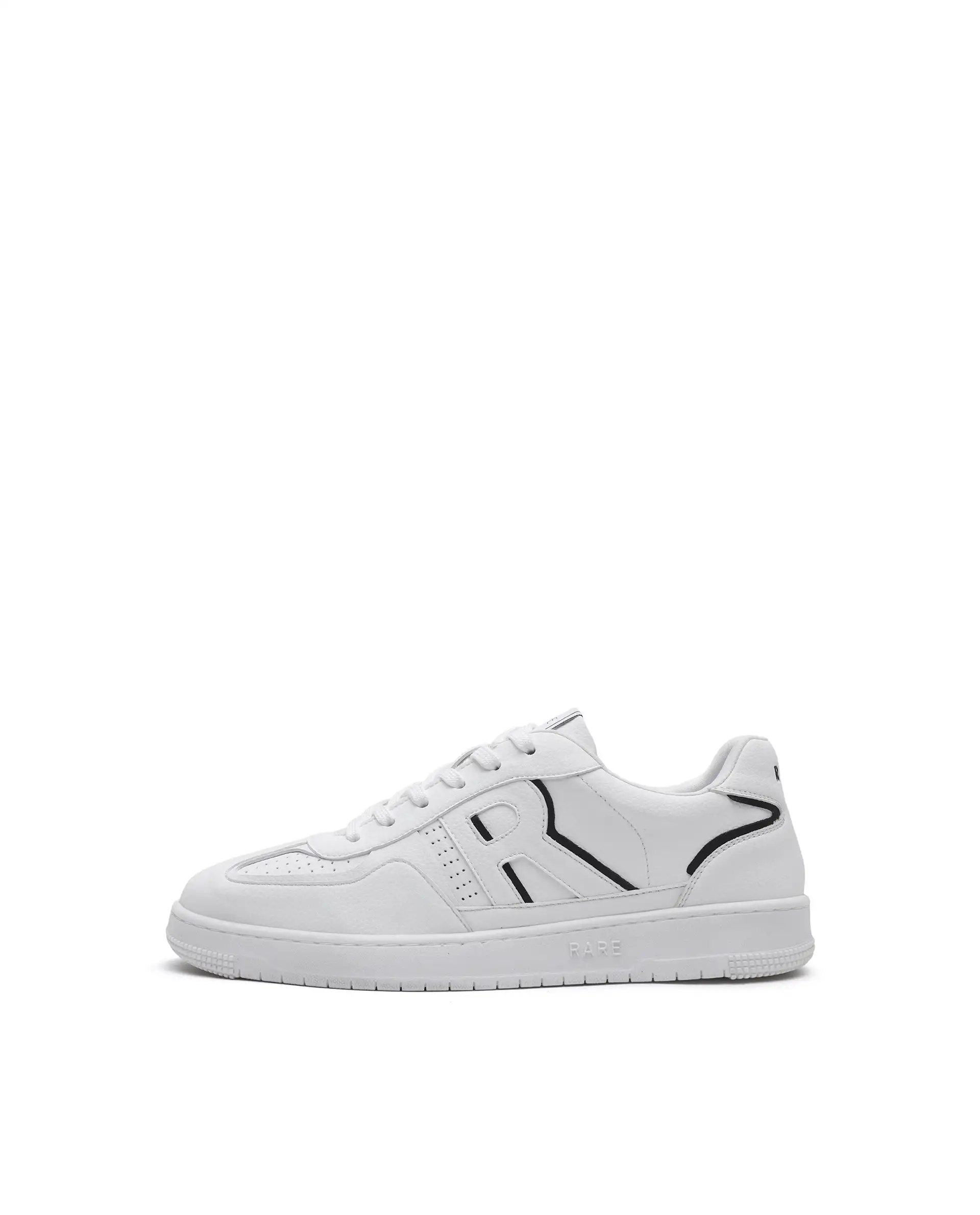 Rare Rabbit Men's Volt White Micro Fiber Sneaker - Image 8