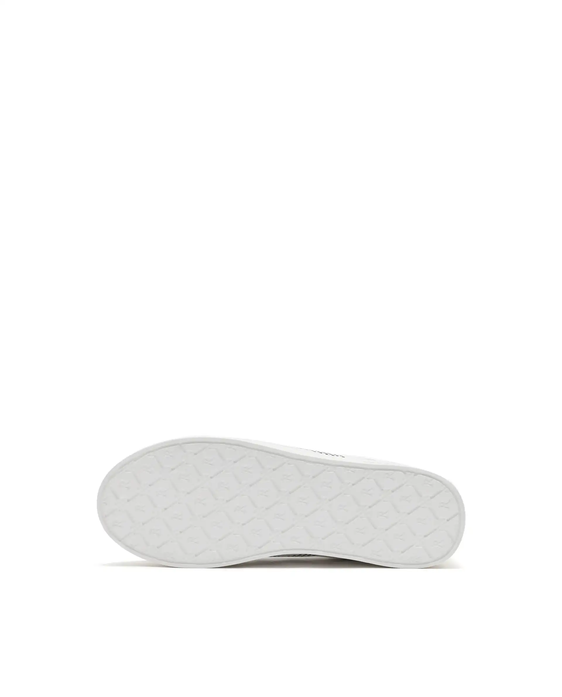 Rare Rabbit Men Vortex White Low-Top Genuine Leather Lazer Lace-Up Sneaker Shoes - Image 4