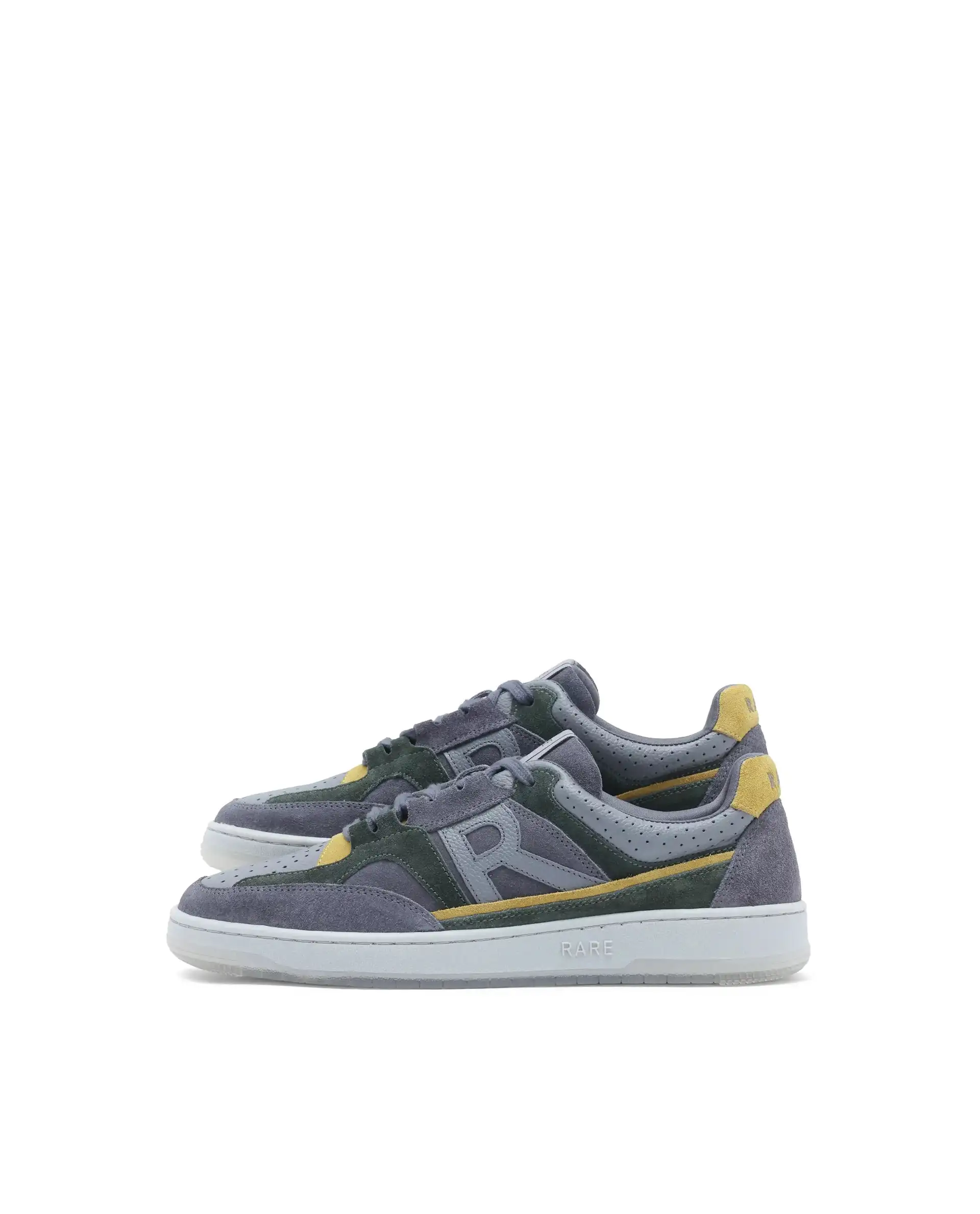 Rare Rabbit Men Voyage Dark Grey Lace-Up Closure Sneaker - Image 7