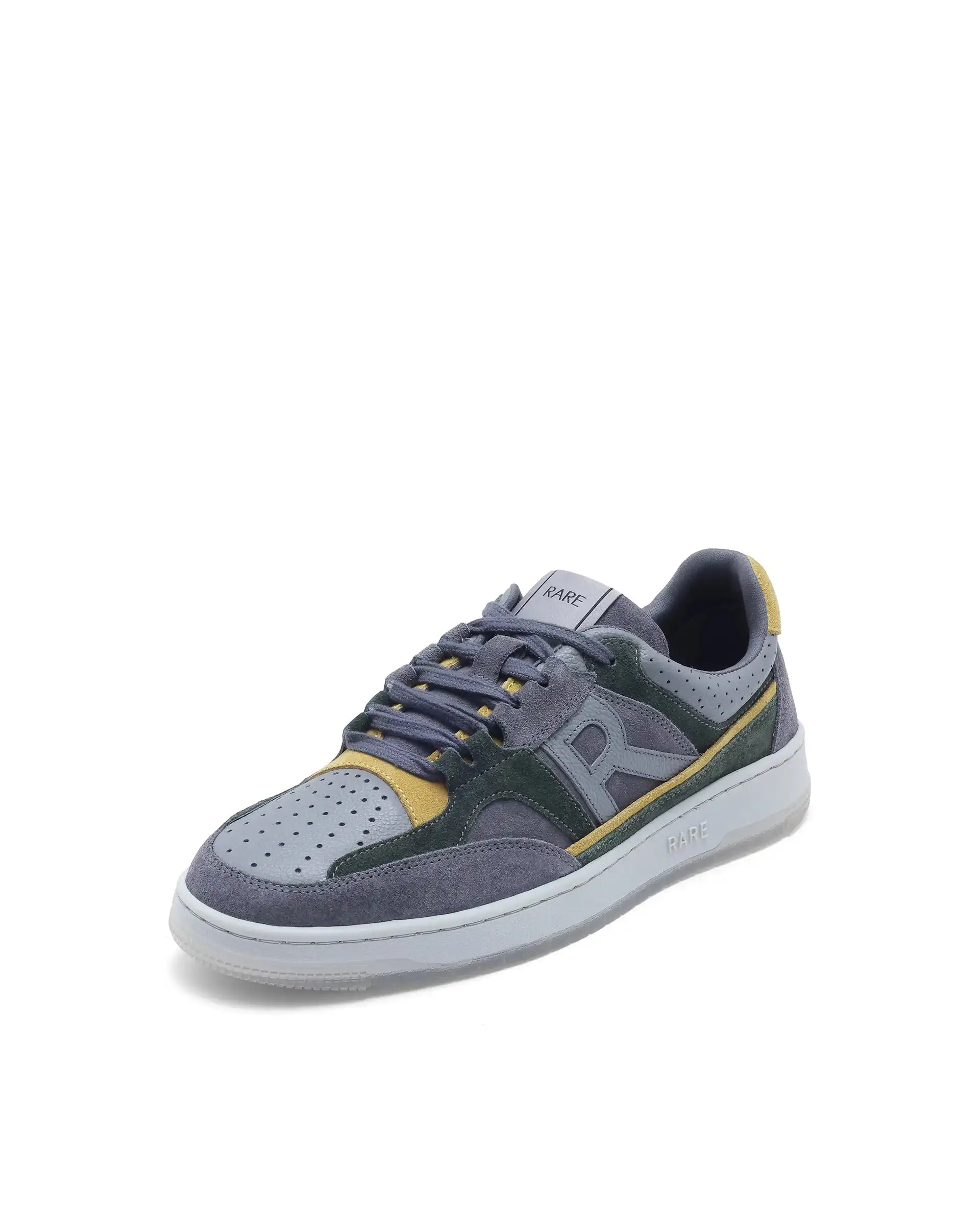 Rare Rabbit Men Voyage Dark Grey Lace-Up Closure Sneaker - Image 9