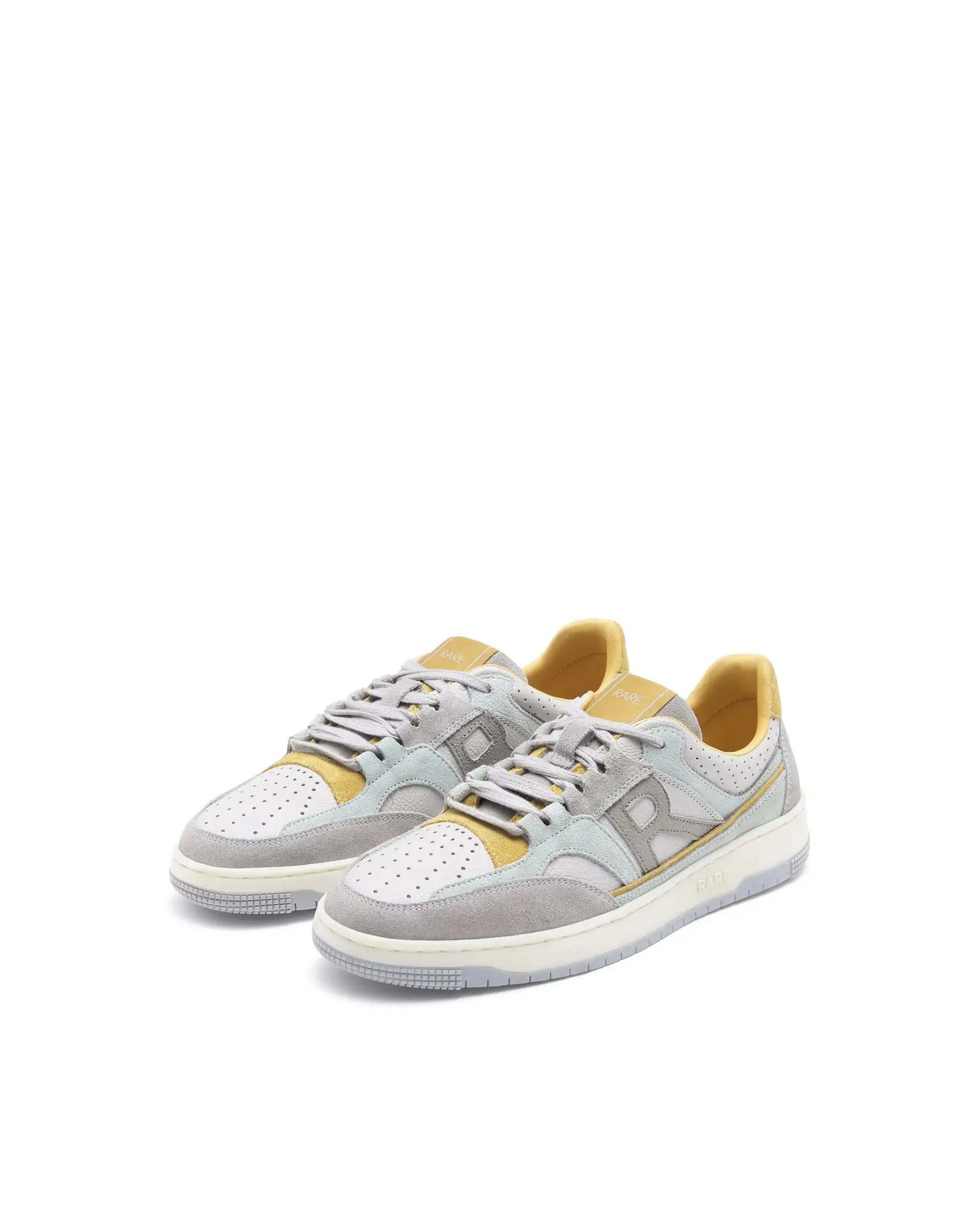 Rare Rabbit Men's Voyage Green Plain Shoes - Image 3