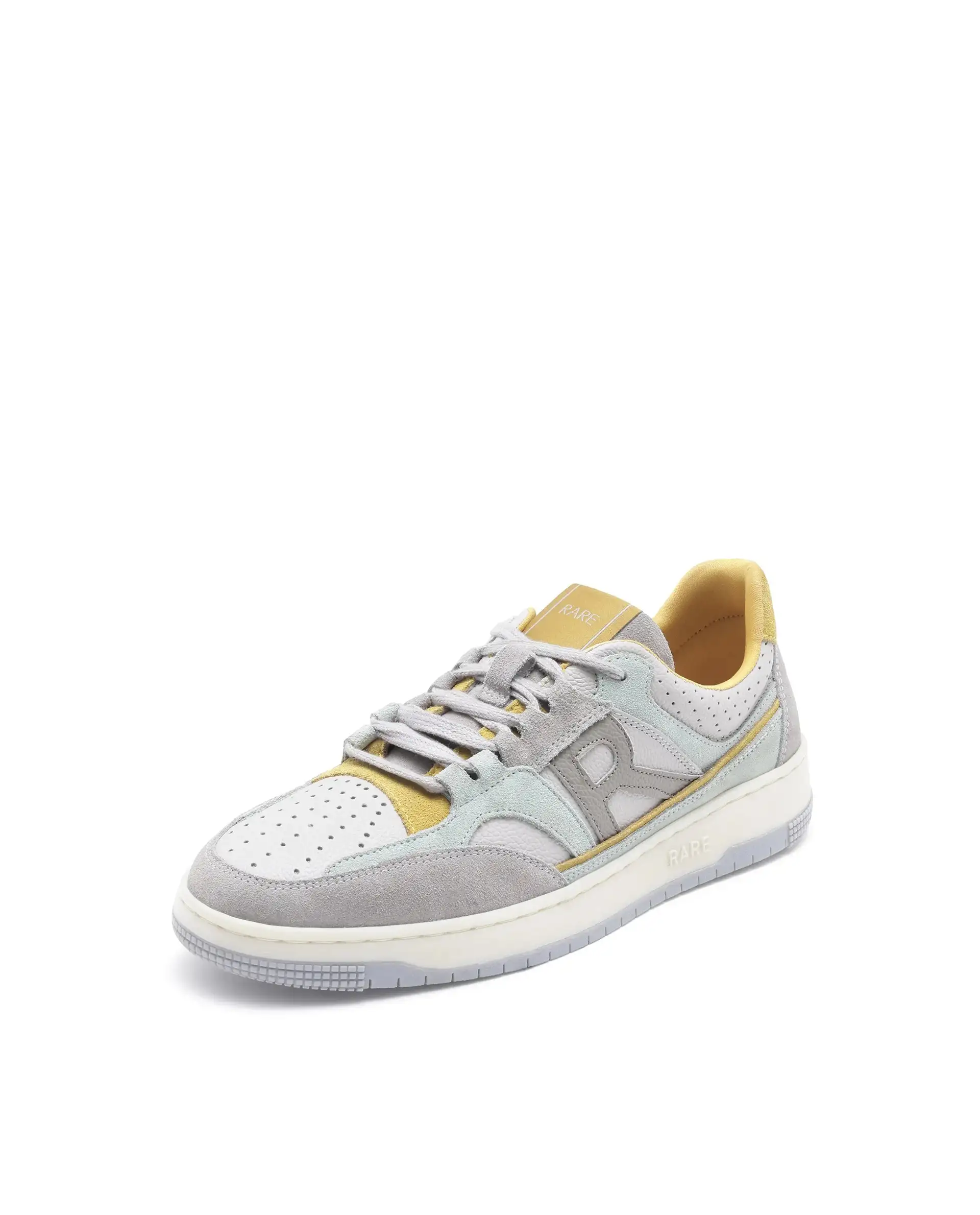 Rare Rabbit Men's Voyage Green Plain Shoes - Image 8