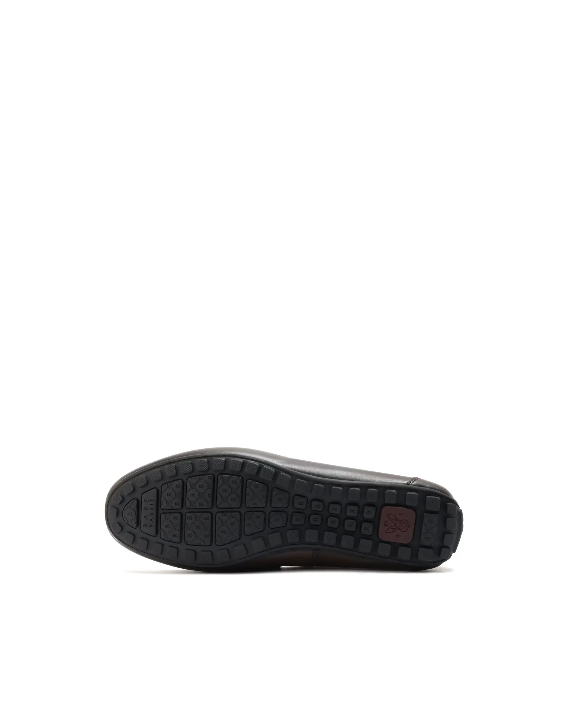 Rare Rabbit Men's Wave Pro Brown Genuine Leather Plated Slip-On Driving Moccasins - Image 6