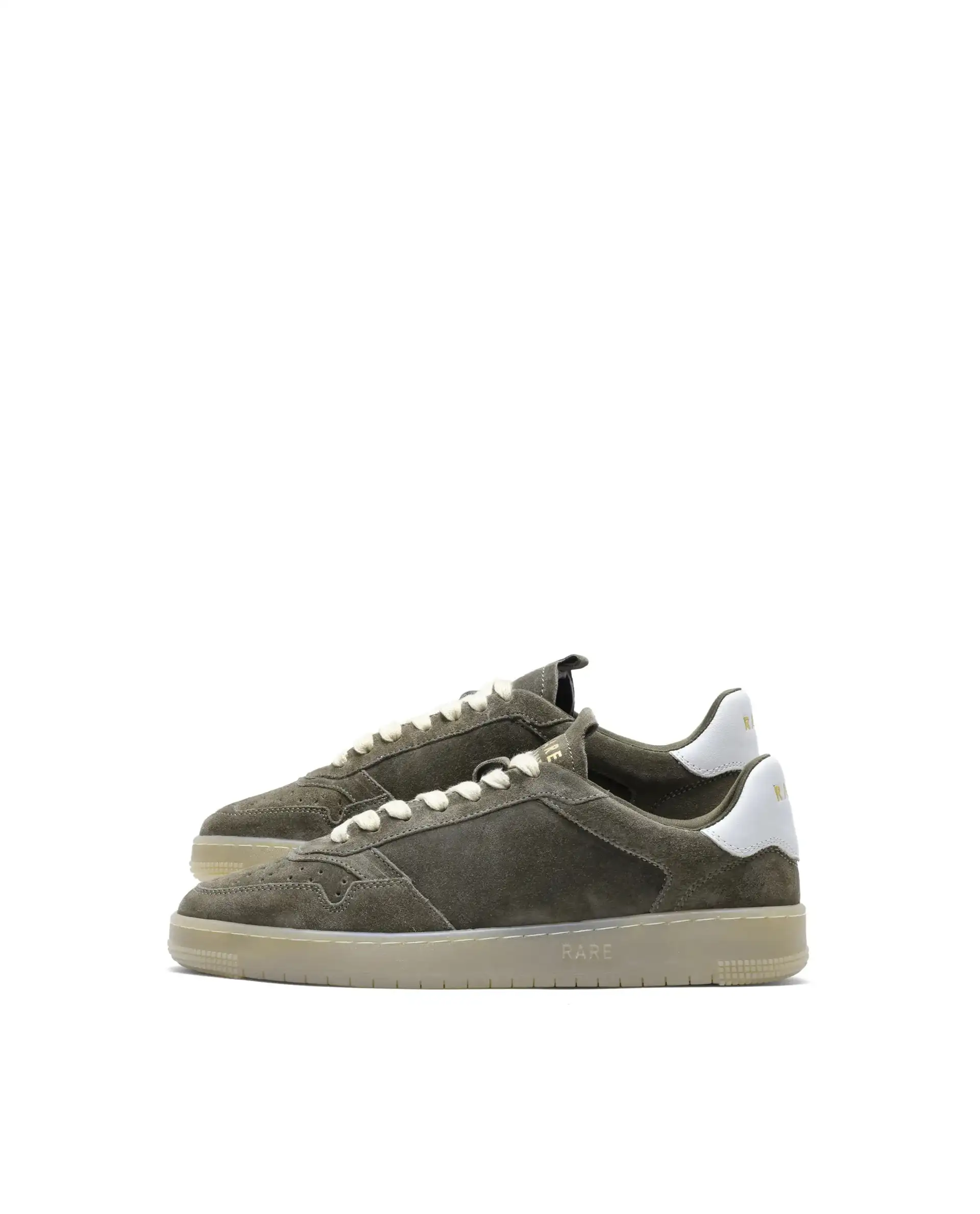 Rare Rabbit Men's Woolton-2 Olive Leather Lace-Up Closure Sneaker - Image 5