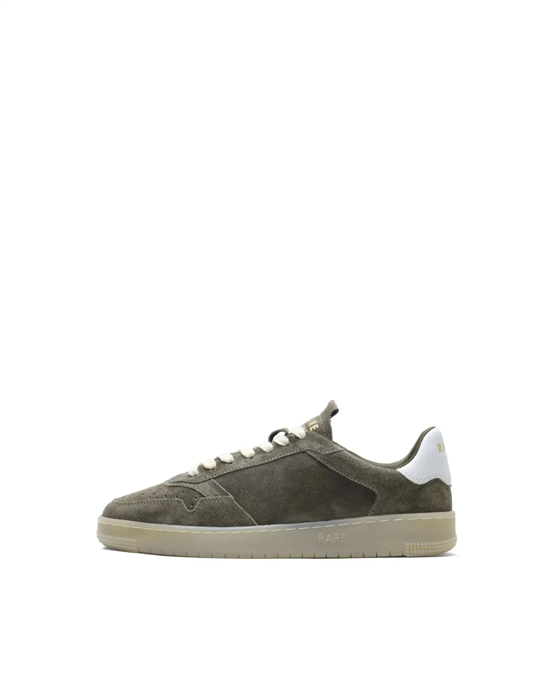 Rare Rabbit Men's Woolton-2 Olive Leather Lace-Up Closure Sneaker - Image 9