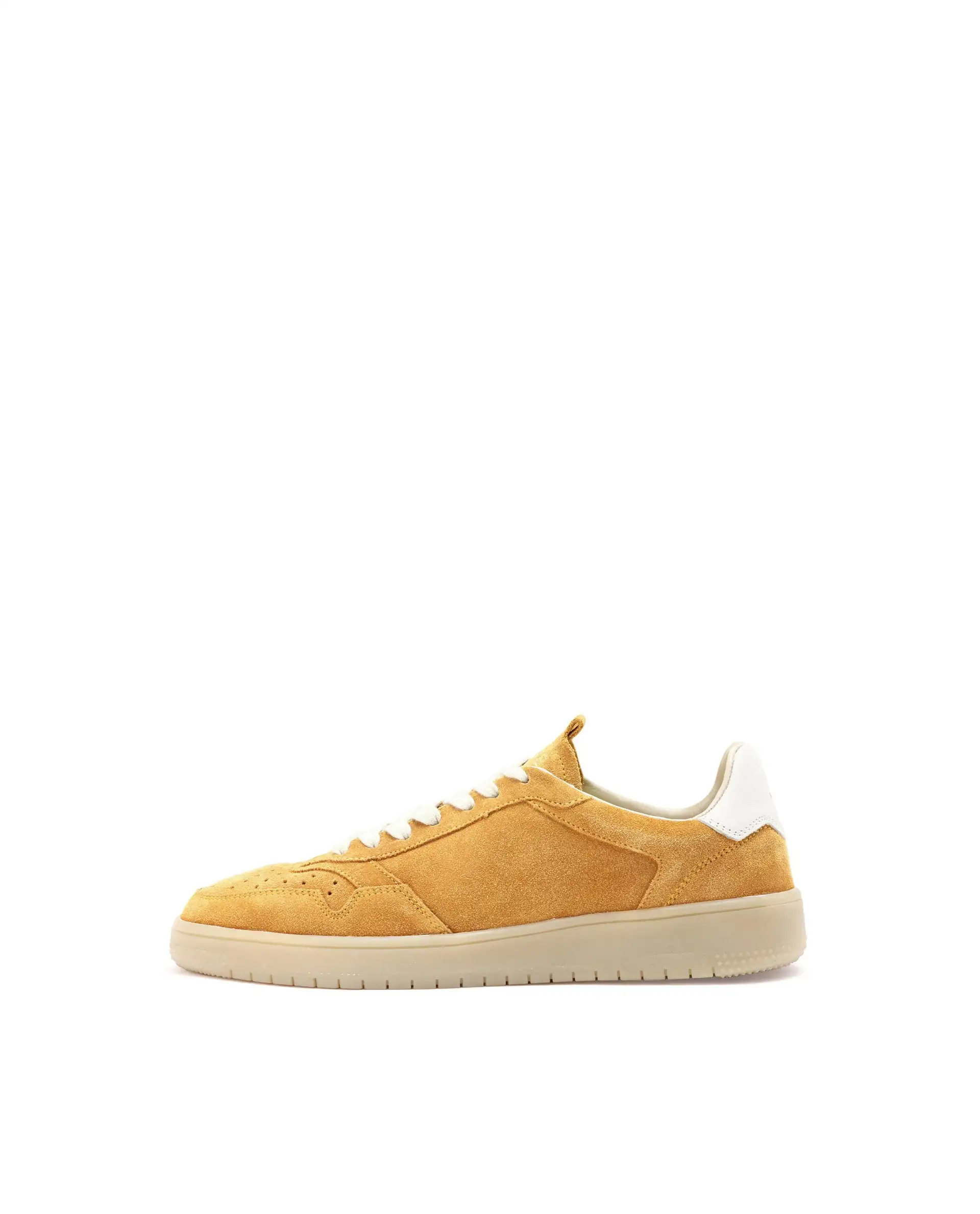 Rare Rabbit Men's Woolton Mustard Derby Style Casual Smart Suede Sneakers Shoes - Image 8