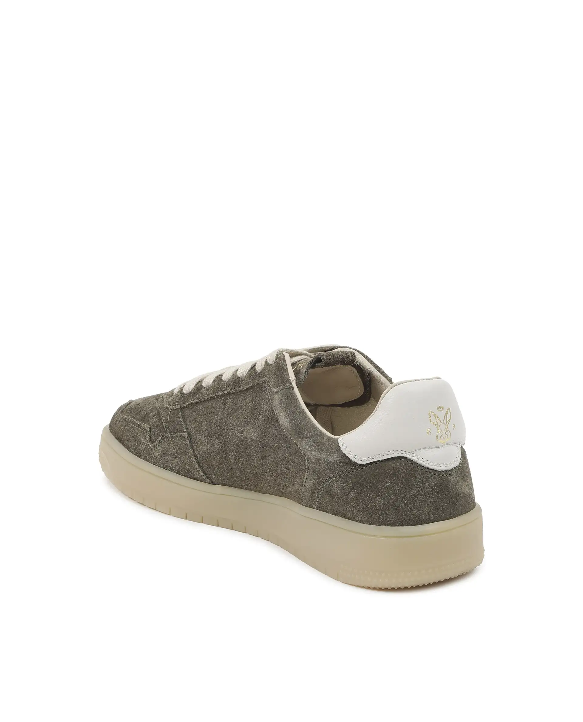 Rare Rabbit Men's Woolton Olive Derby Style Casual Smart Suede Sneakers Shoes - Image 5