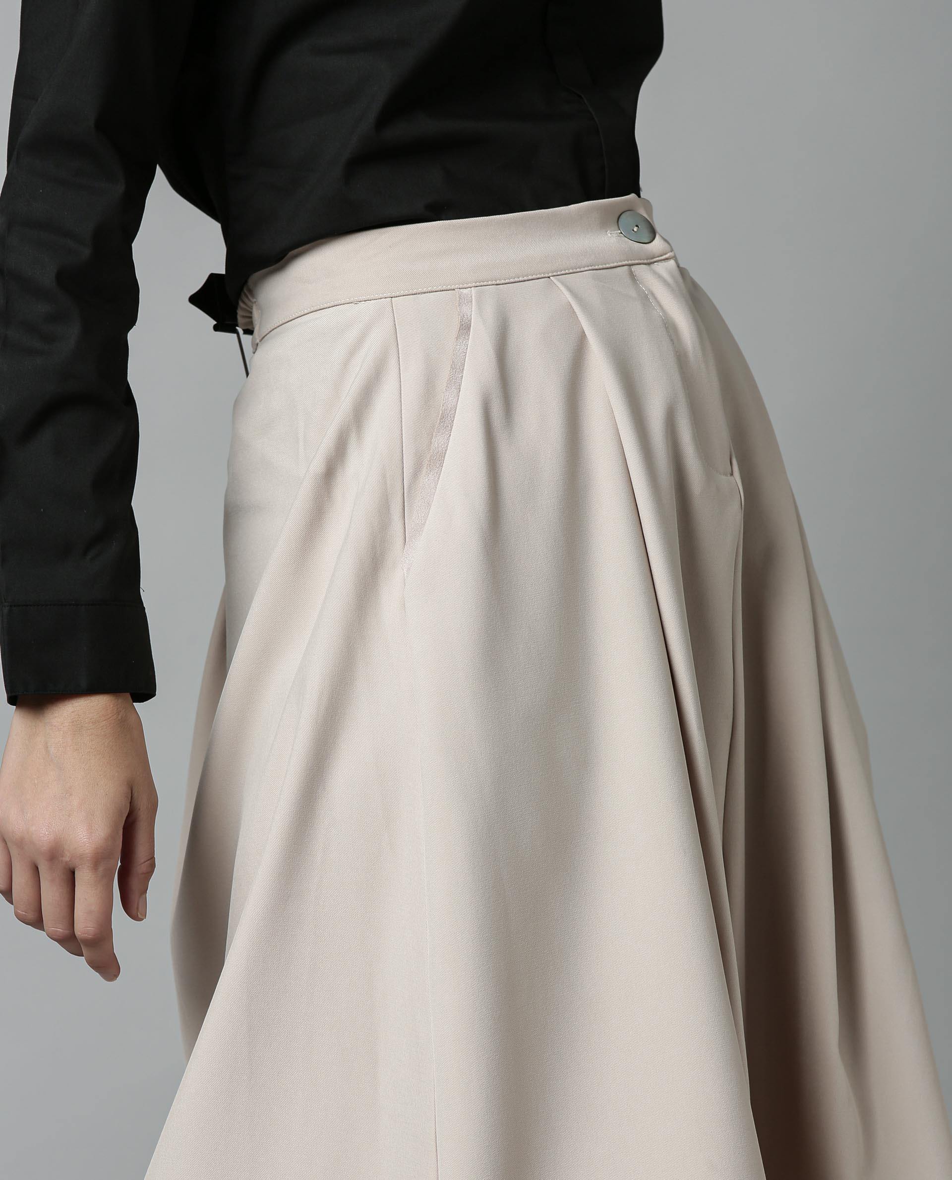 Rareism Women York Beige Skirt - Image 4