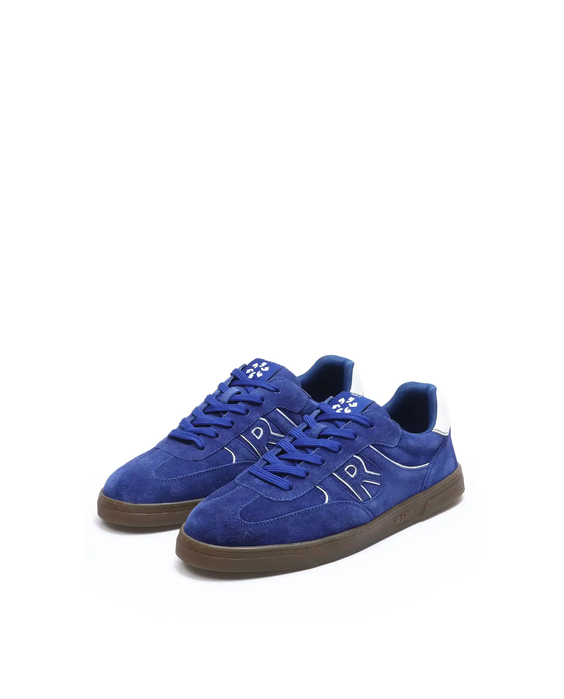 Rare Rabbit Men Zenith Blue Leather Lace-Up Closure Shoes - Image 3
