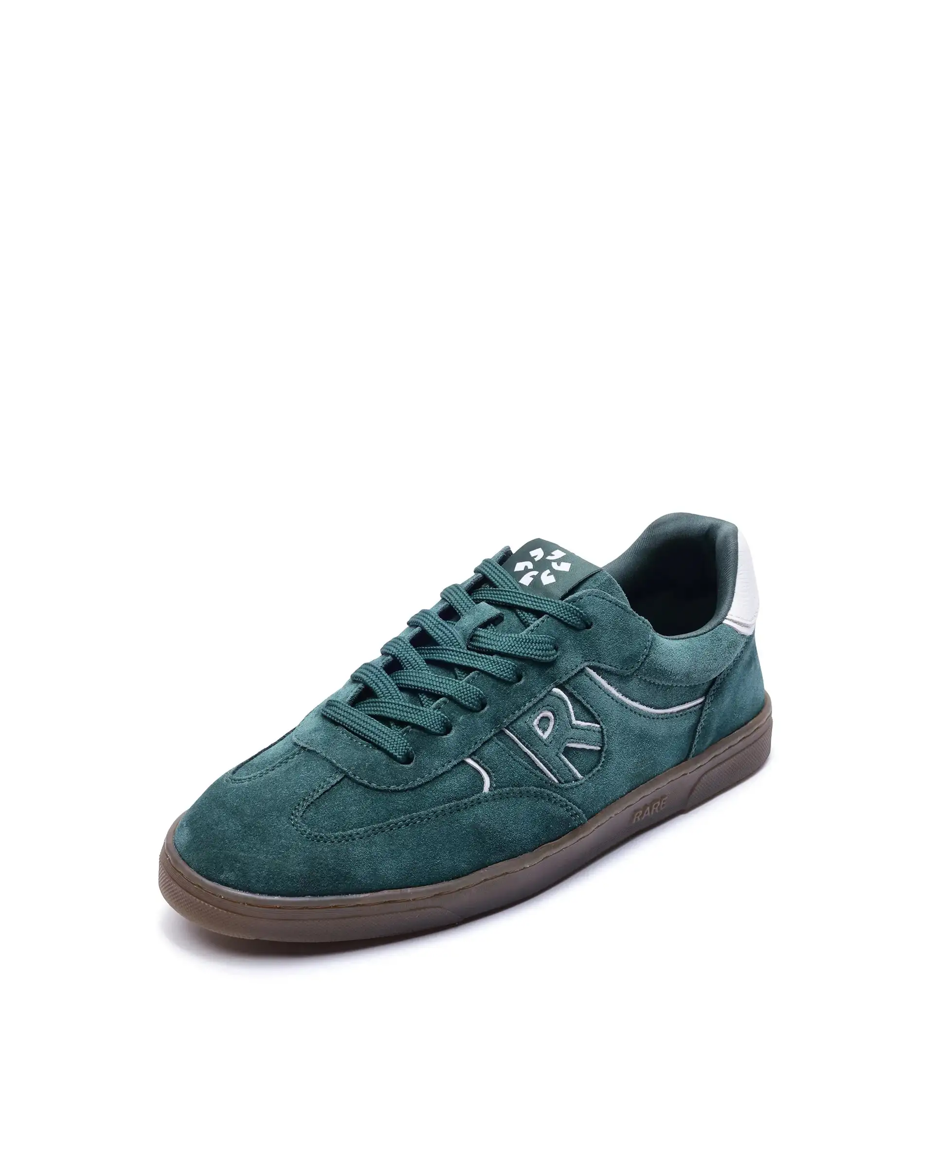 Rare Rabbit Men Zenith Green Leather Lace-Up Closure Shoes - Image 8