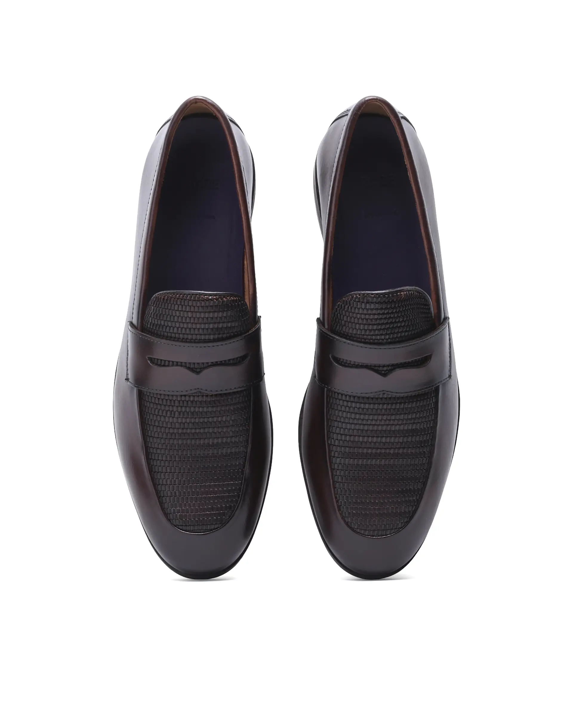 Rare Rabbit Men's Zeno Wood Leather Mocassin - Image 4