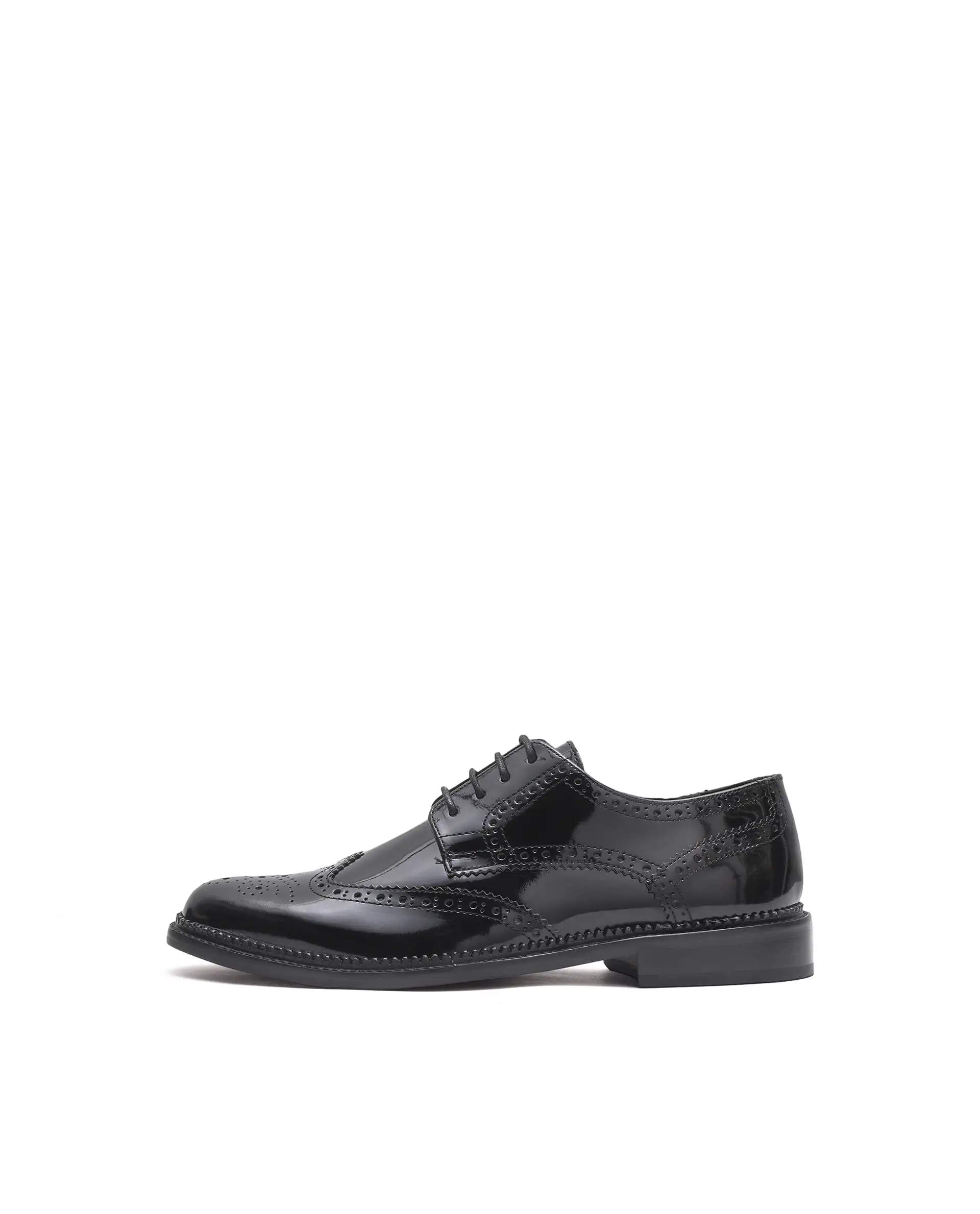 Rarez Men's Zeta Black Leather Formal - Image 3