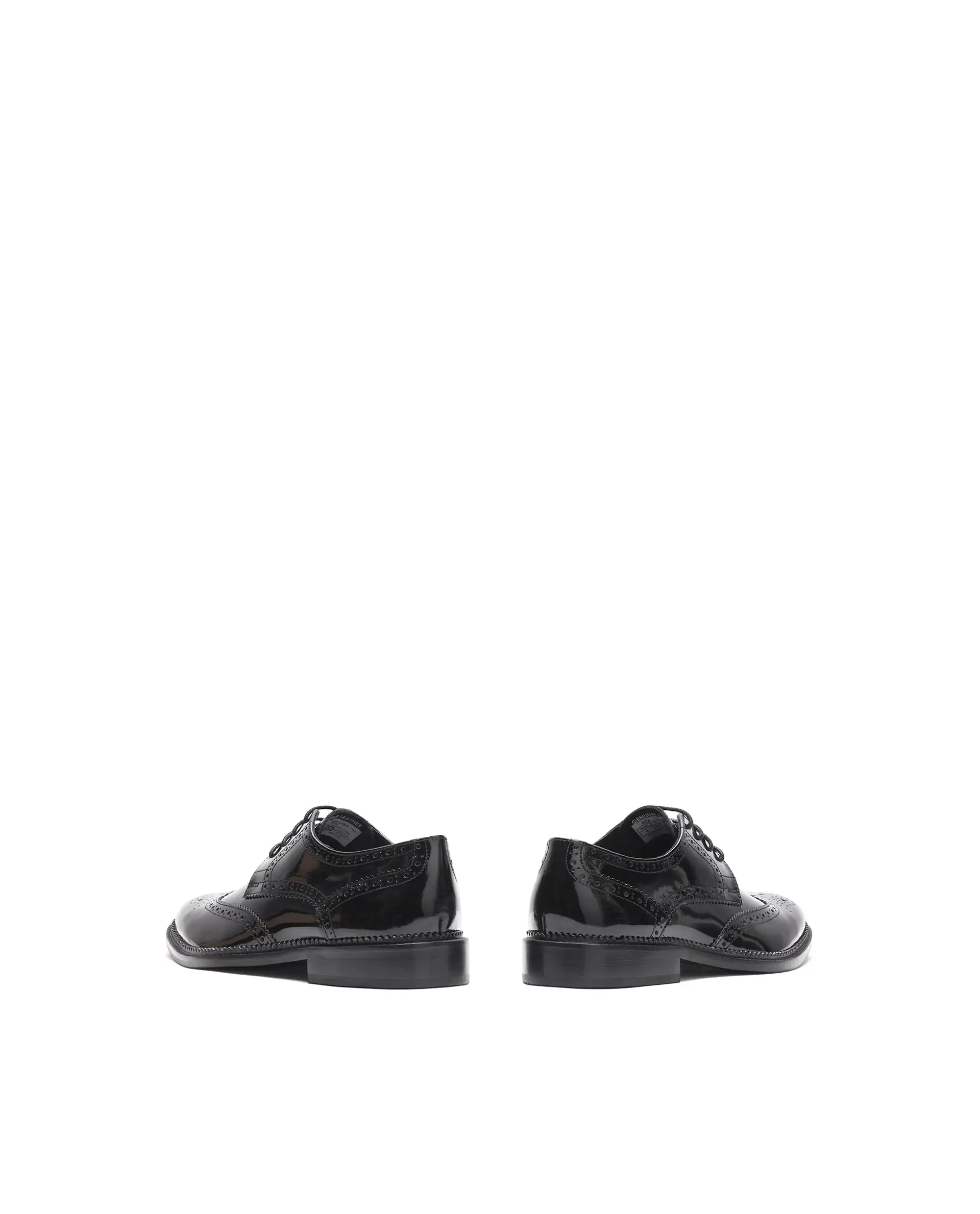 Rarez Men's Zeta Black Leather Formal - Image 5