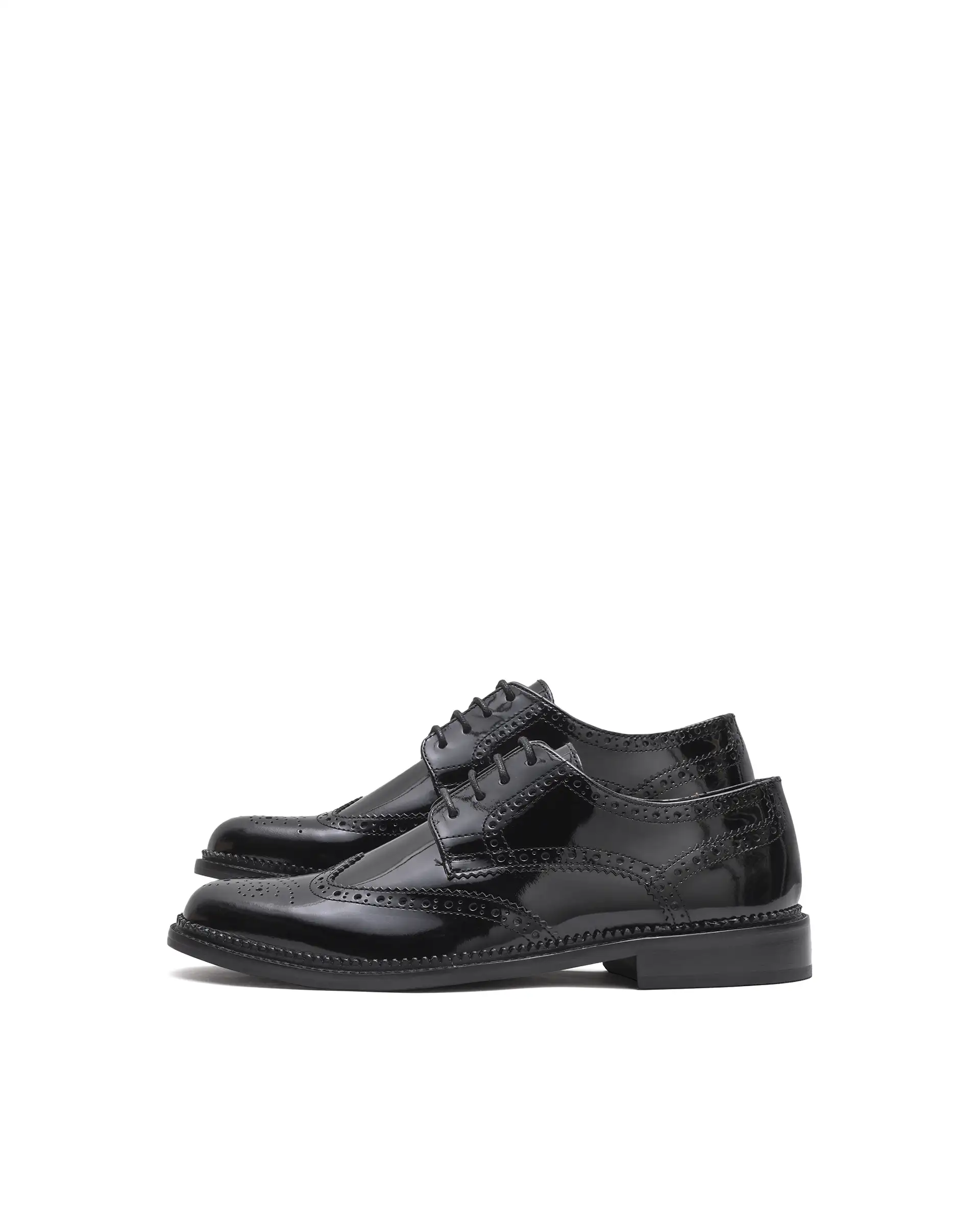 Rarez Men's Zeta Black Leather Formal - Image 6