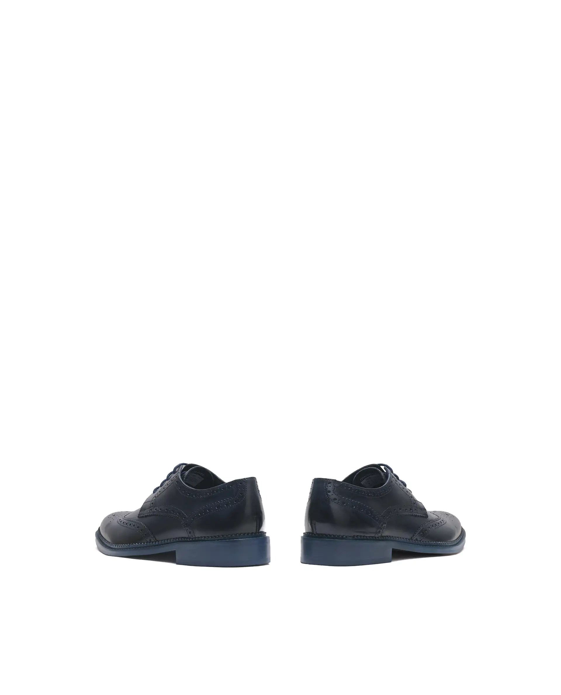 Rarez Men's Zeta Dark Teal Leather Formal - Image 5