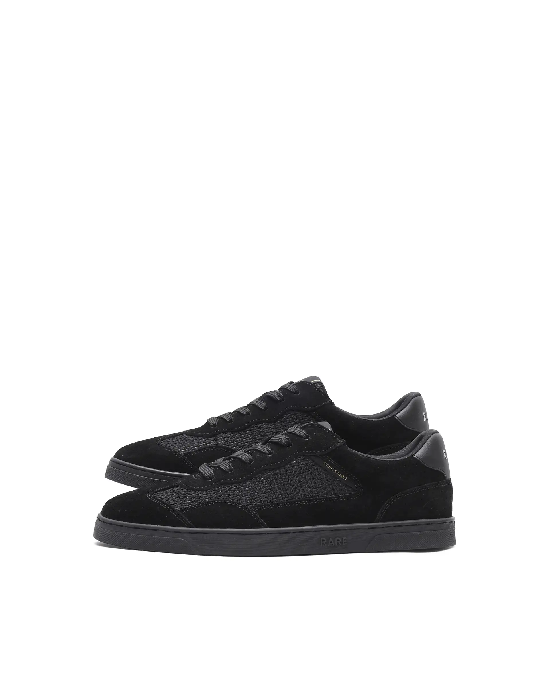 Rare Rabbit Men's Zibot Black Suede Sneaker - Image 6