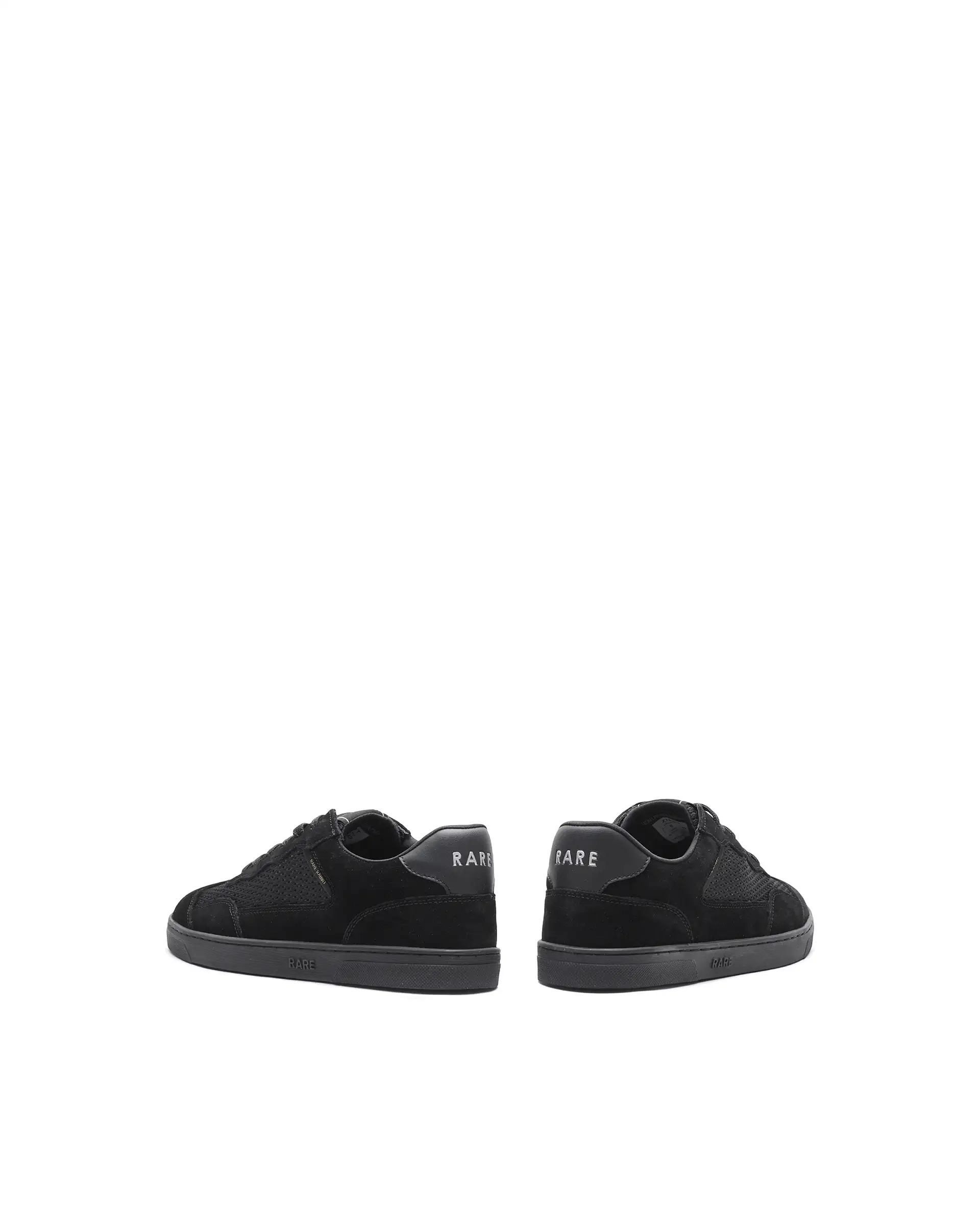 Rare Rabbit Men's Zibot Black Suede Sneaker - Image 8